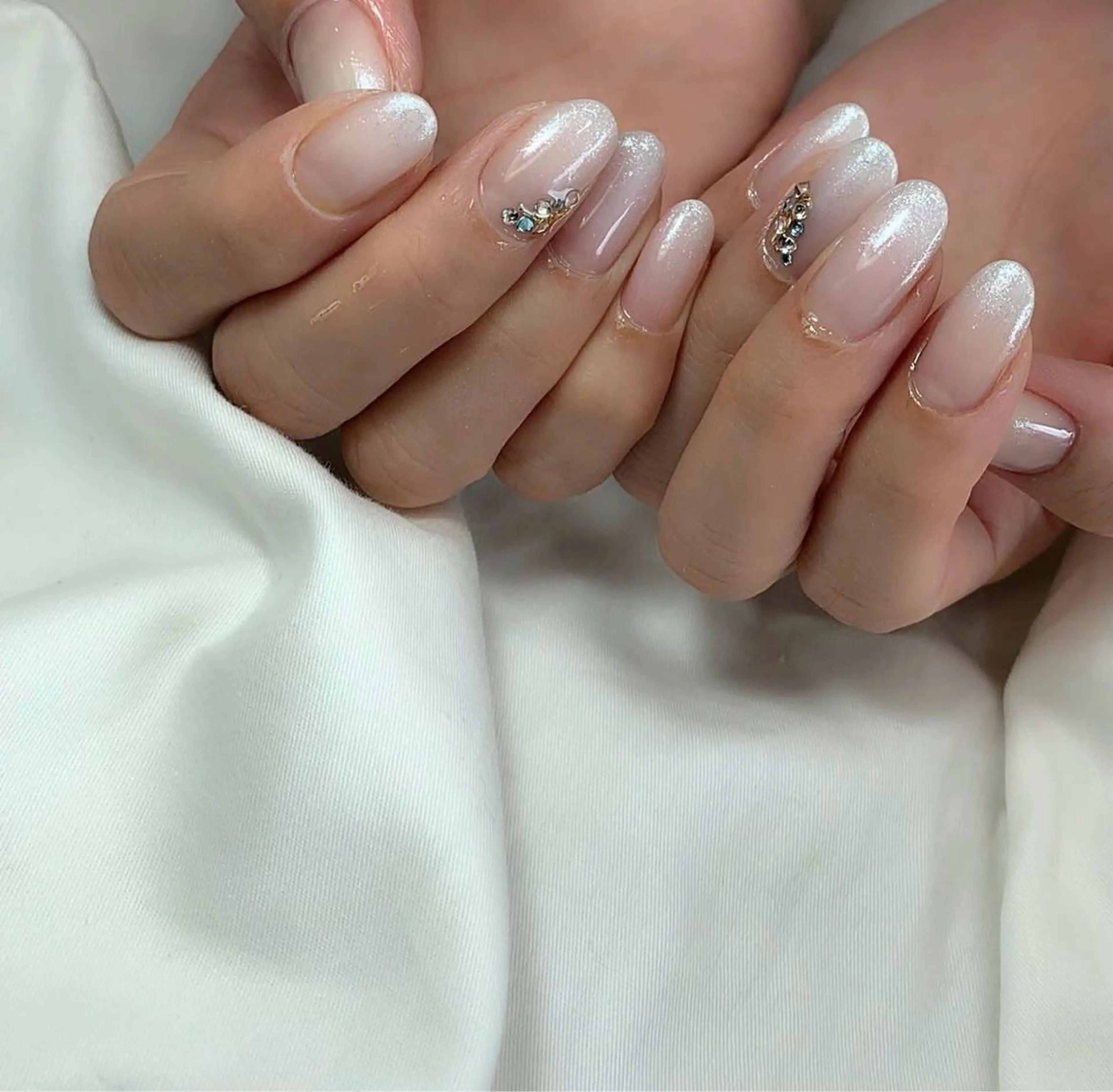 ネイル グラデーション ラメ(グリッター) ハンドネイル TOL NAILのネイルデザイン