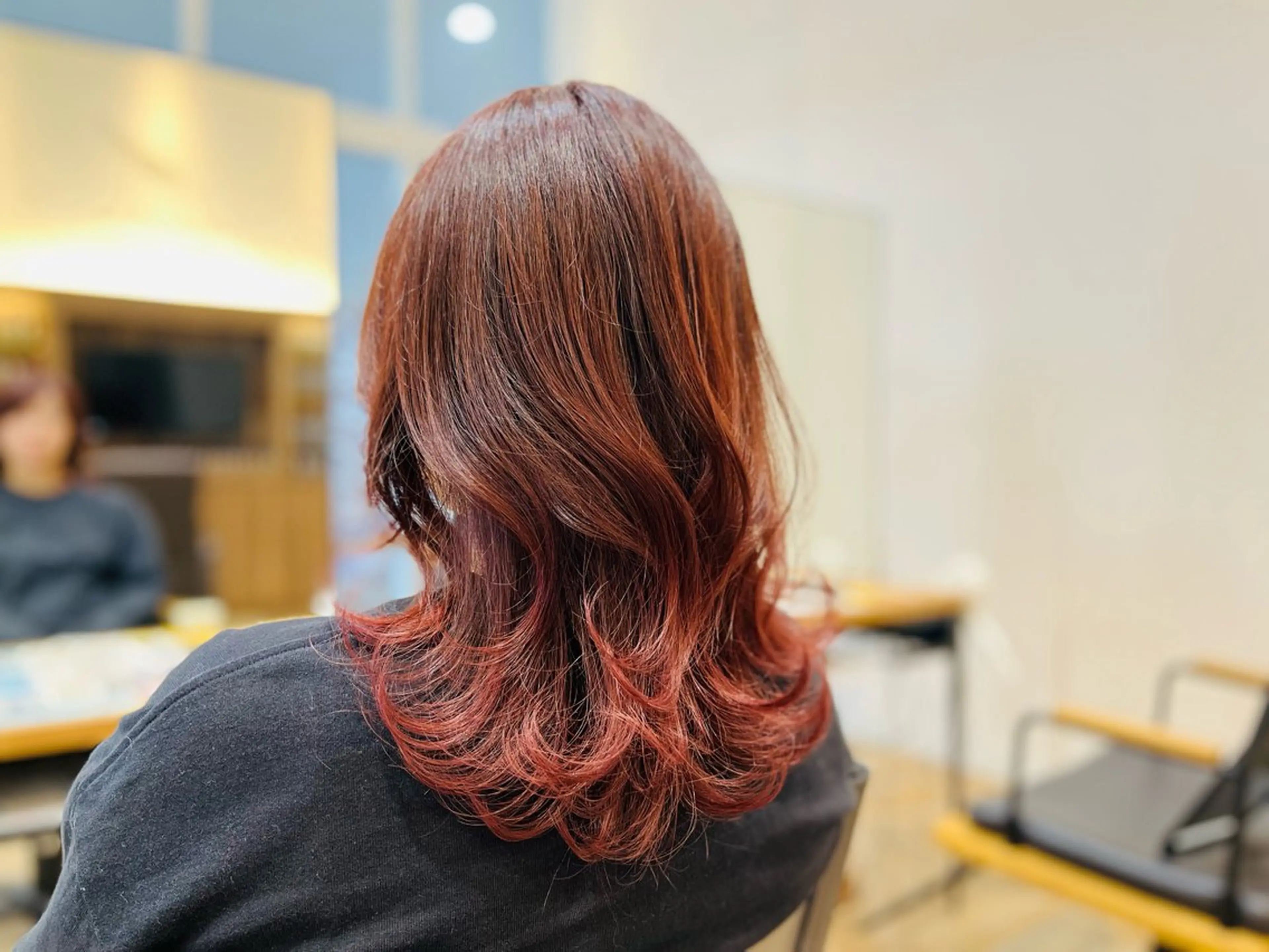 セミロング ツハショウヘイ #浜松#浜名区のヘアスタイル