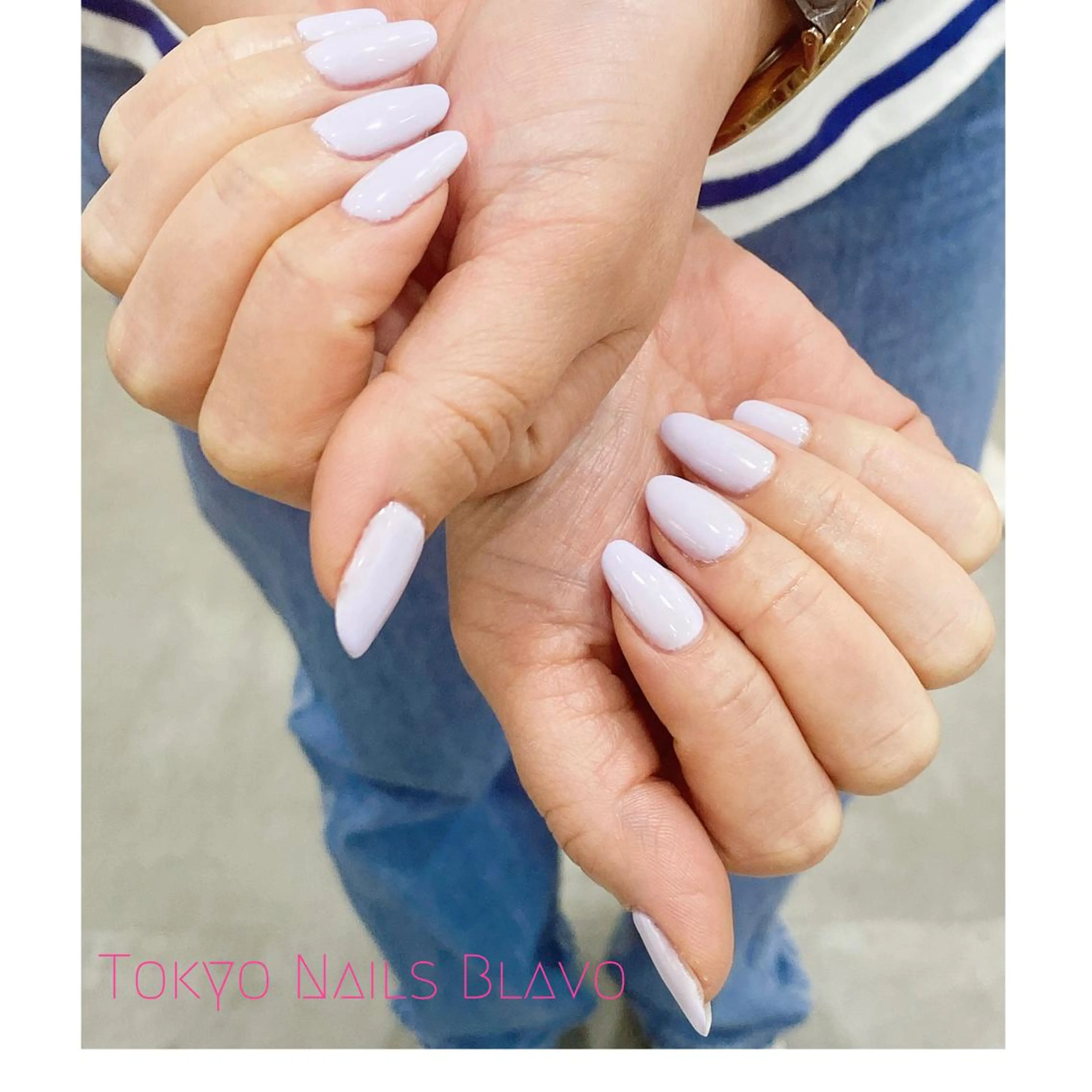 ネイル ワンカラーネイル T.N.B 山本陽子のネイルデザイン