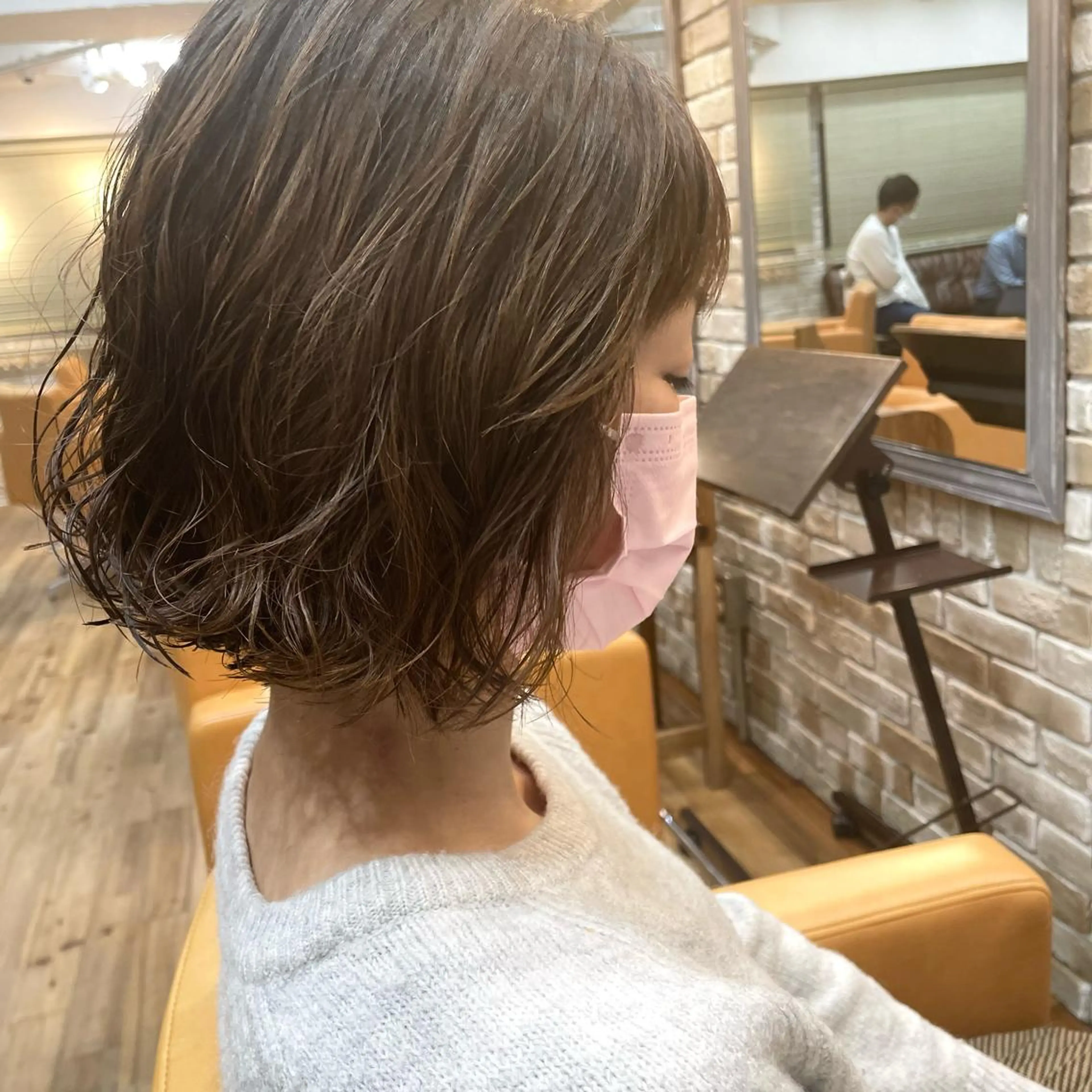 ショート パーマ カット パーマ eyesburg W/est所属・ショート 村上のヘアスタイル