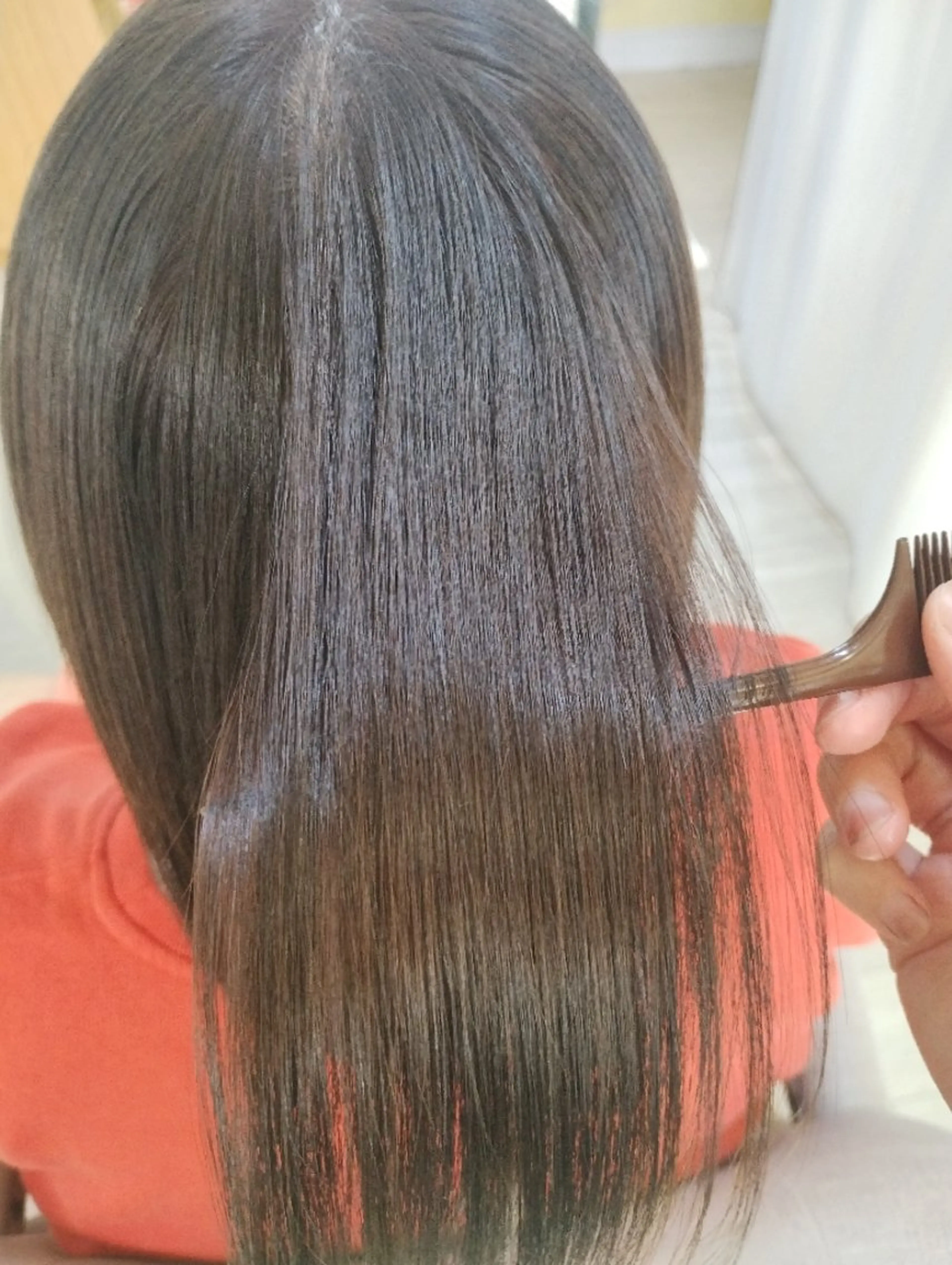 カラー ミディアム amiu/カラー/ス パ🐰土井志歩のヘアスタイル