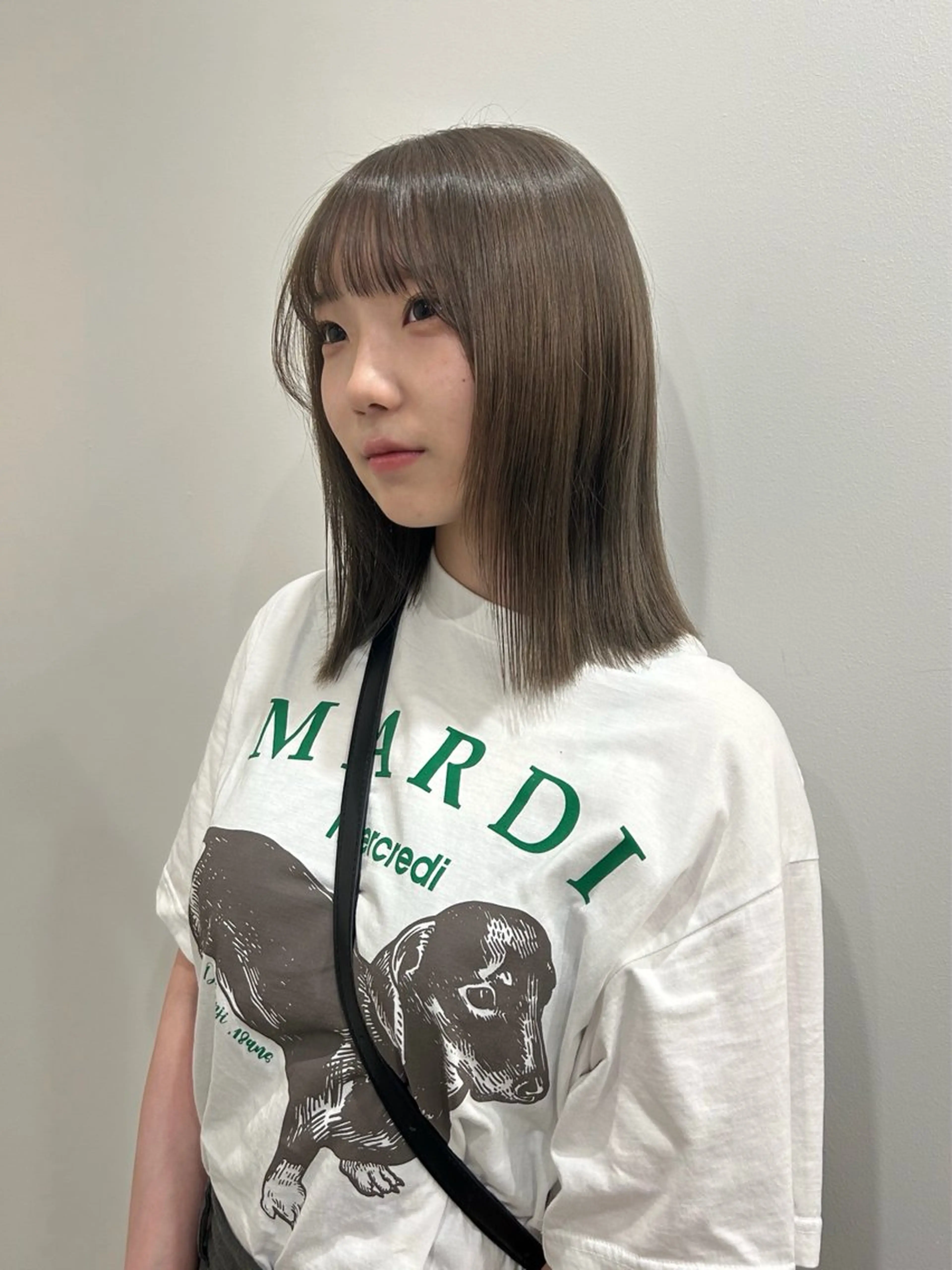 ミディアム ヘアカラー hair&eye🎀 /momoKaのヘアスタイル