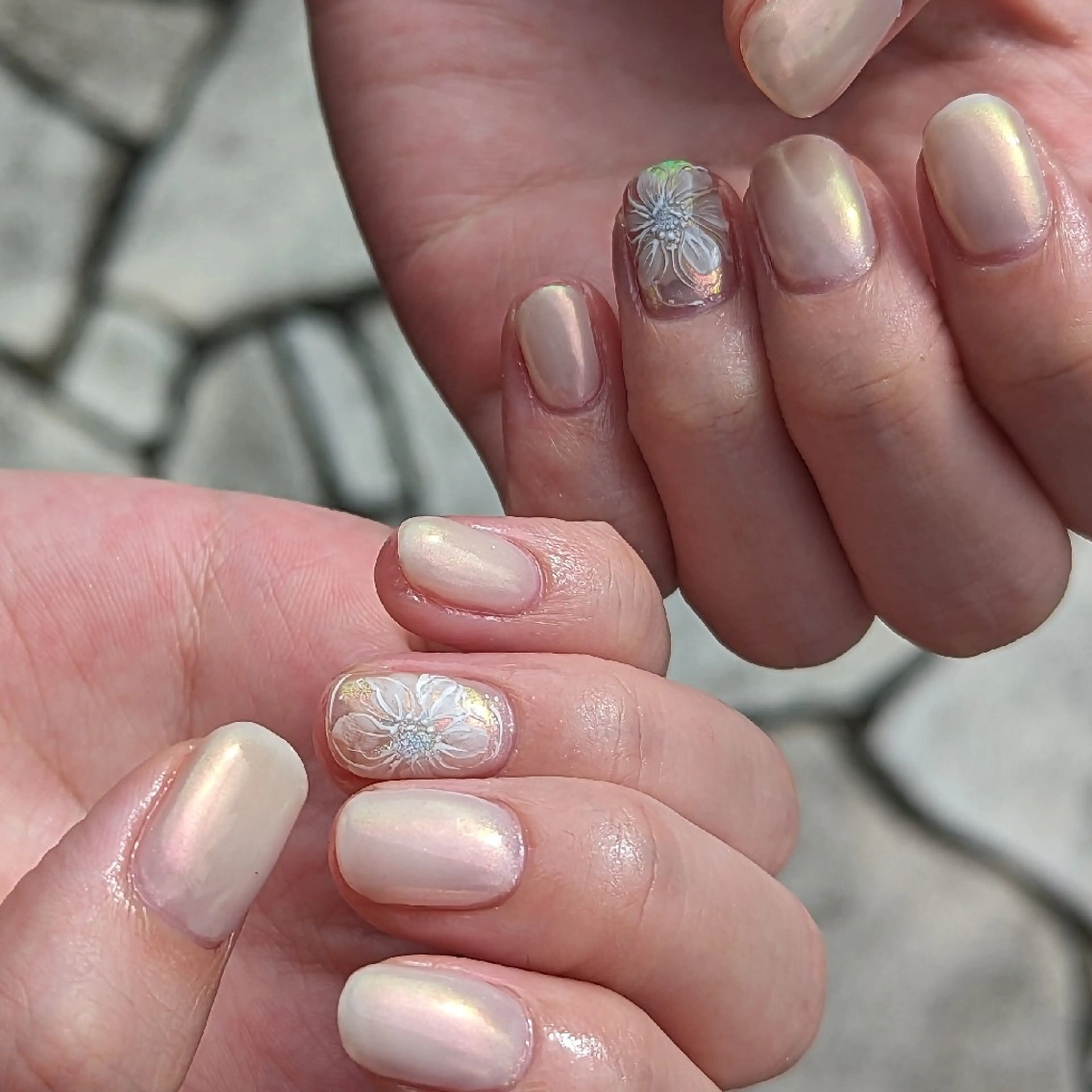 ネイル ブライダルネイル ナリタ・ マミのネイルデザイン