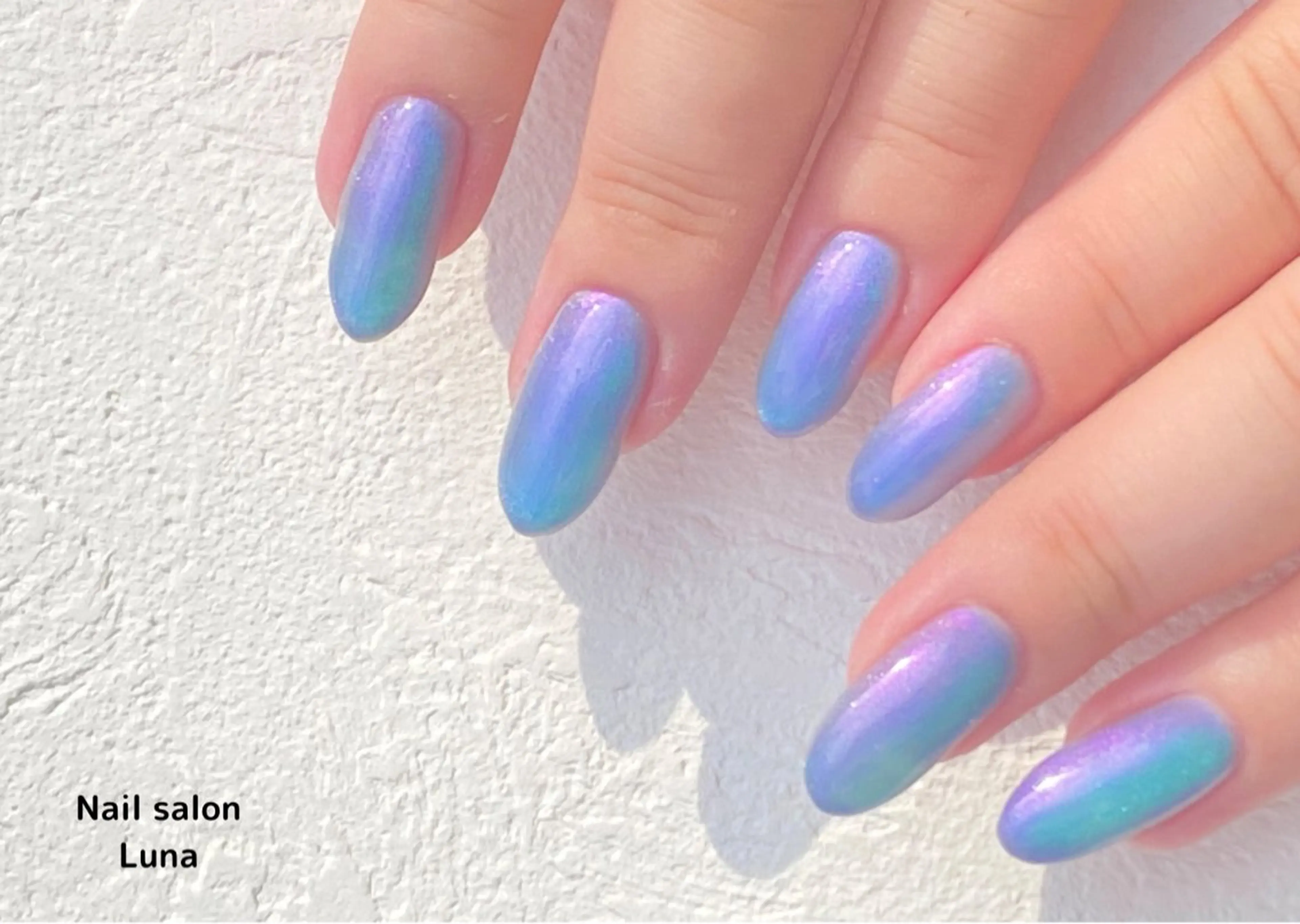 ネイル マグネットネイル ワンカラーネイル 加藤 美穂のネイルデザイン