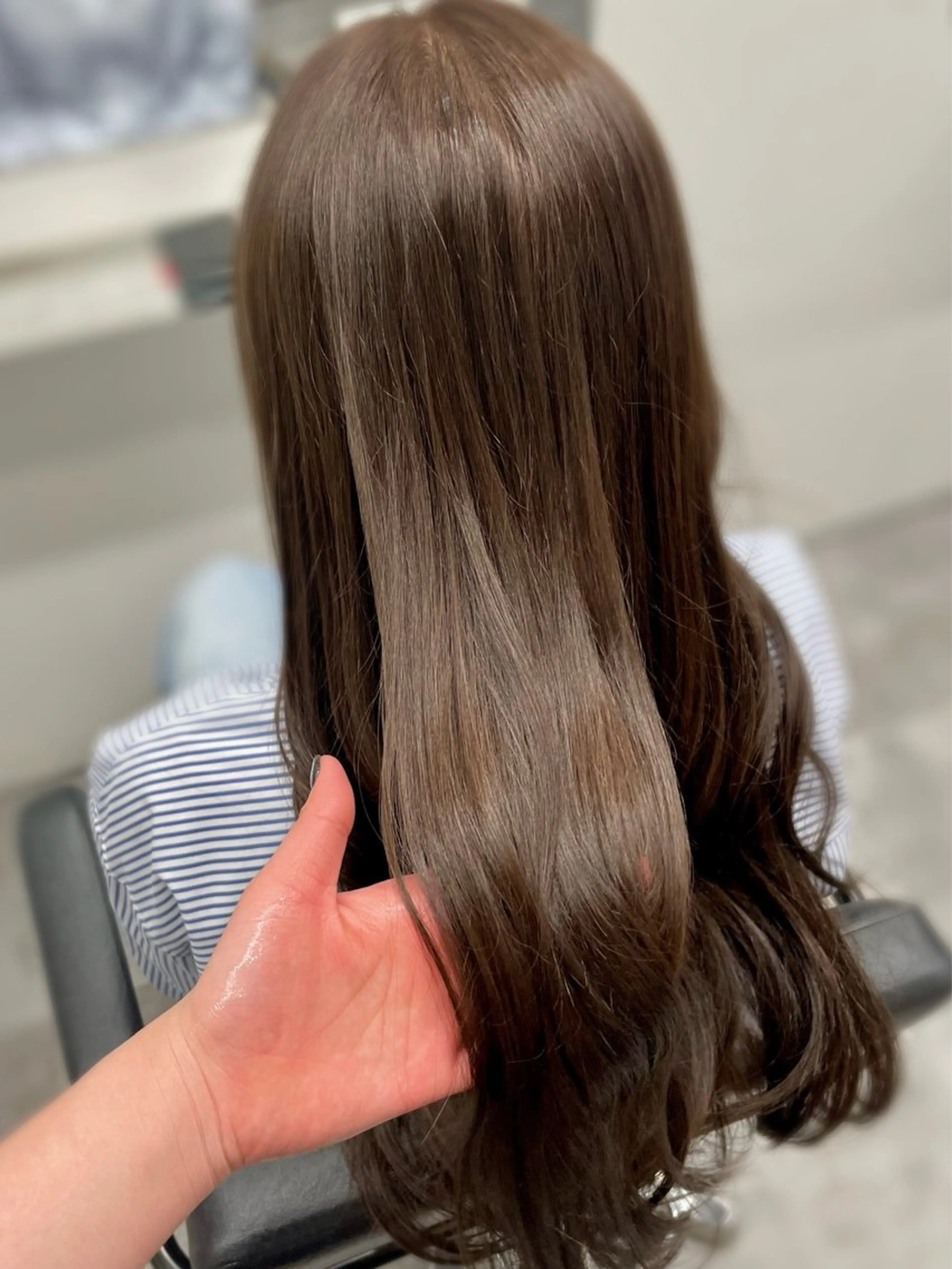 ロング ロング 鎌取/透明感カラー /ボブ/顔まわりのヘアスタイル