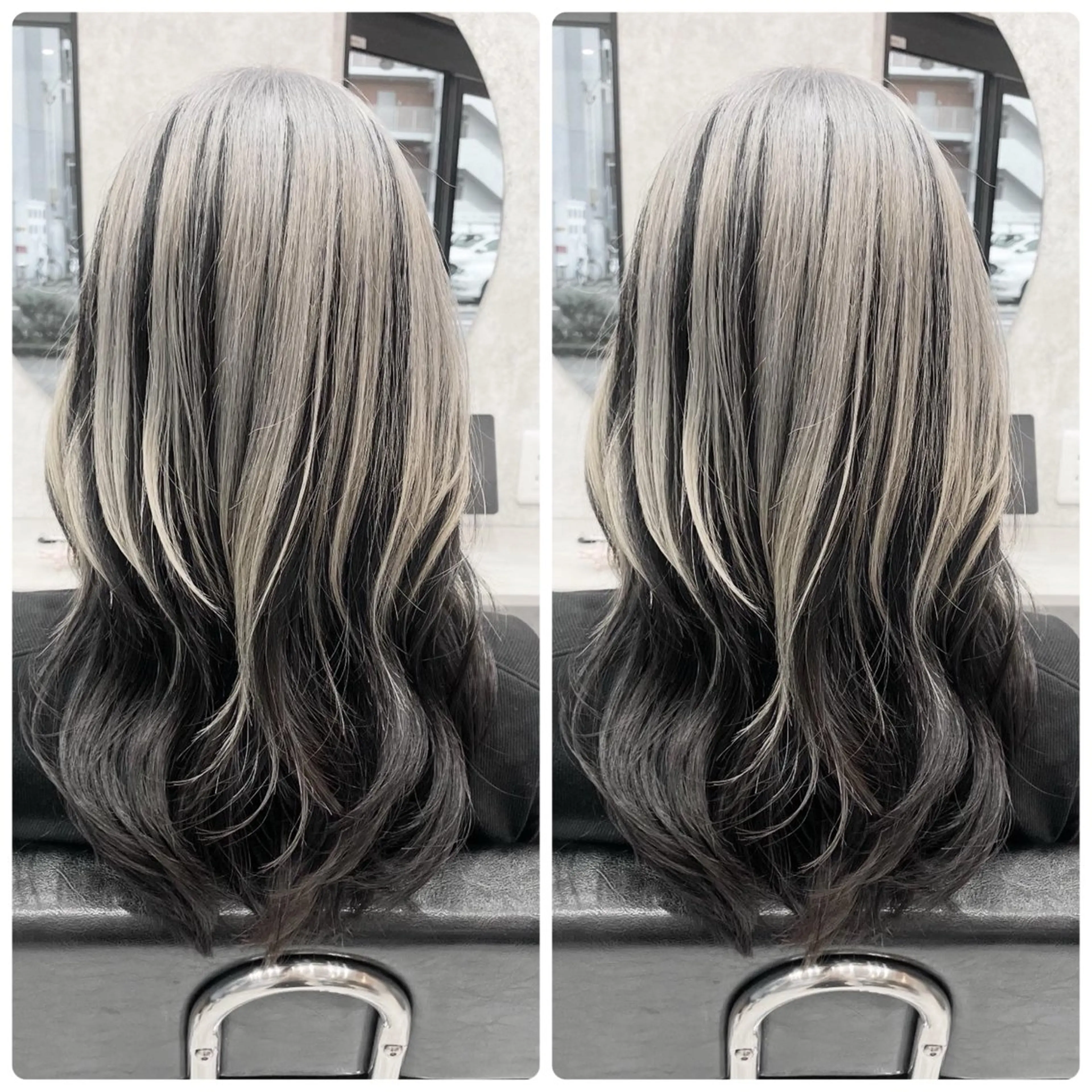 セミロング 🦋ハイトーン🦋 石山 希理🦋のヘアスタイル