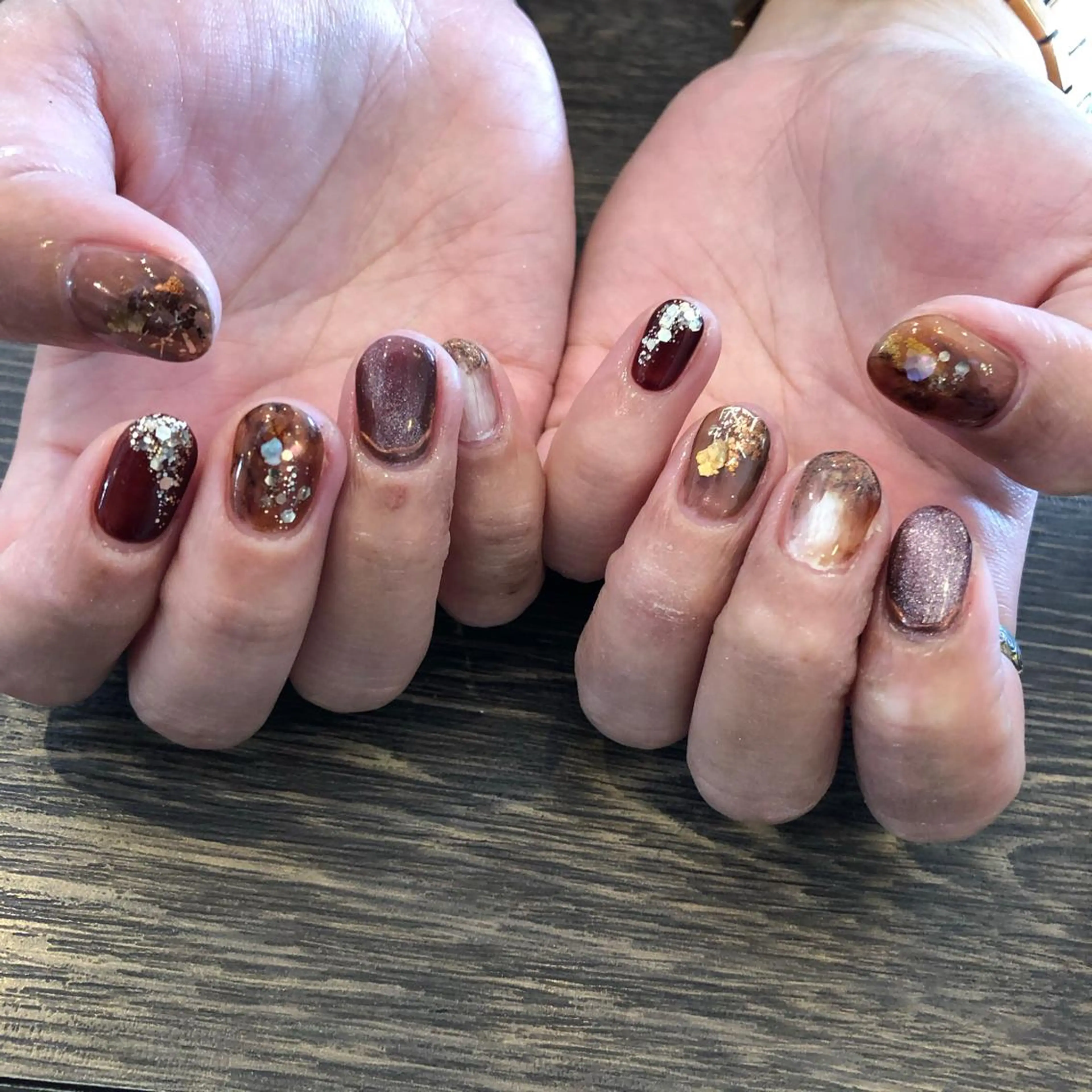 ネイル ハンドネイル Risa　/ EARTH小山のネイルデザイン