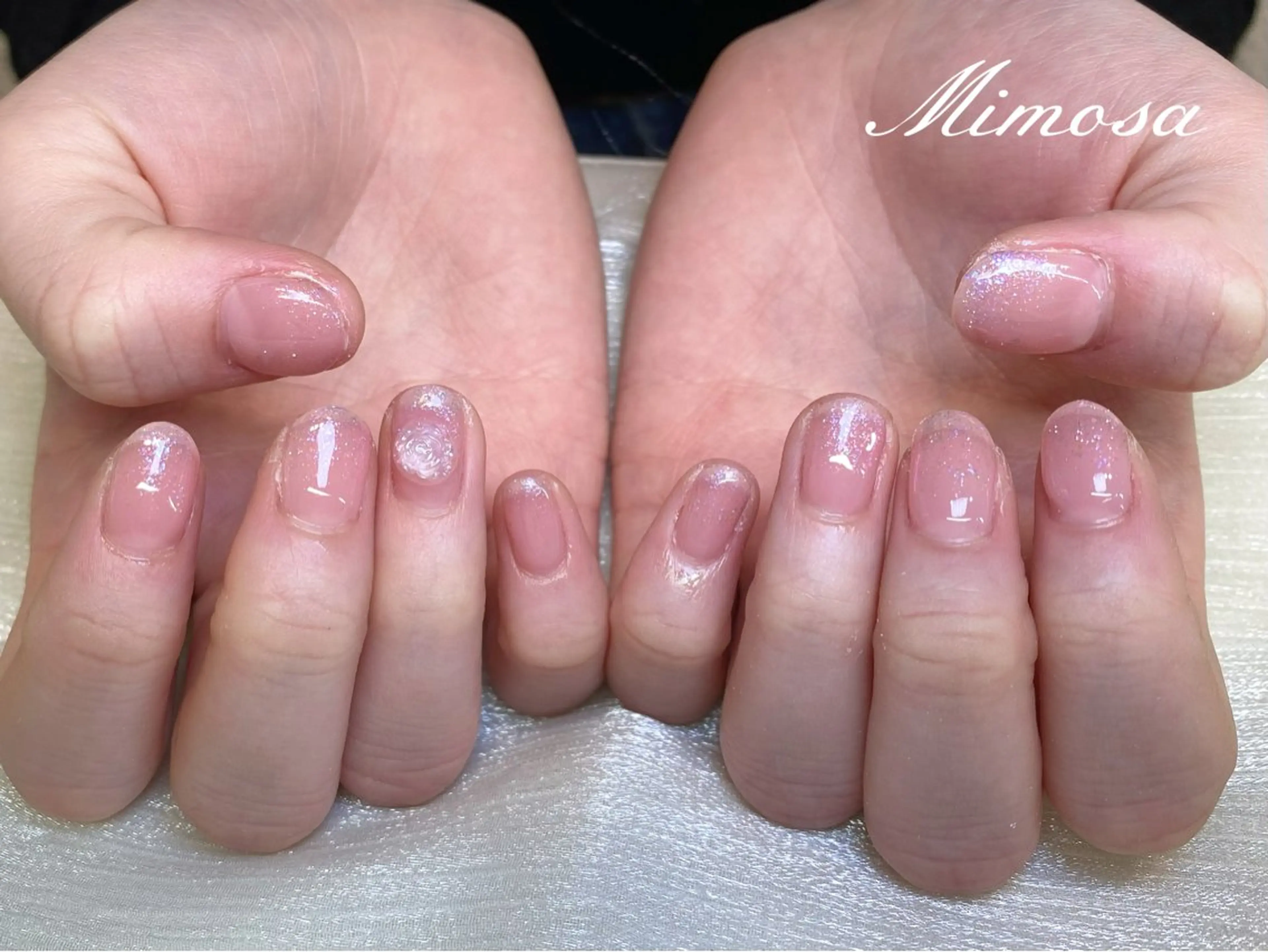 ネイル ハンドネイル 💛Mimosa💛 吉祥寺のネイルデザイン