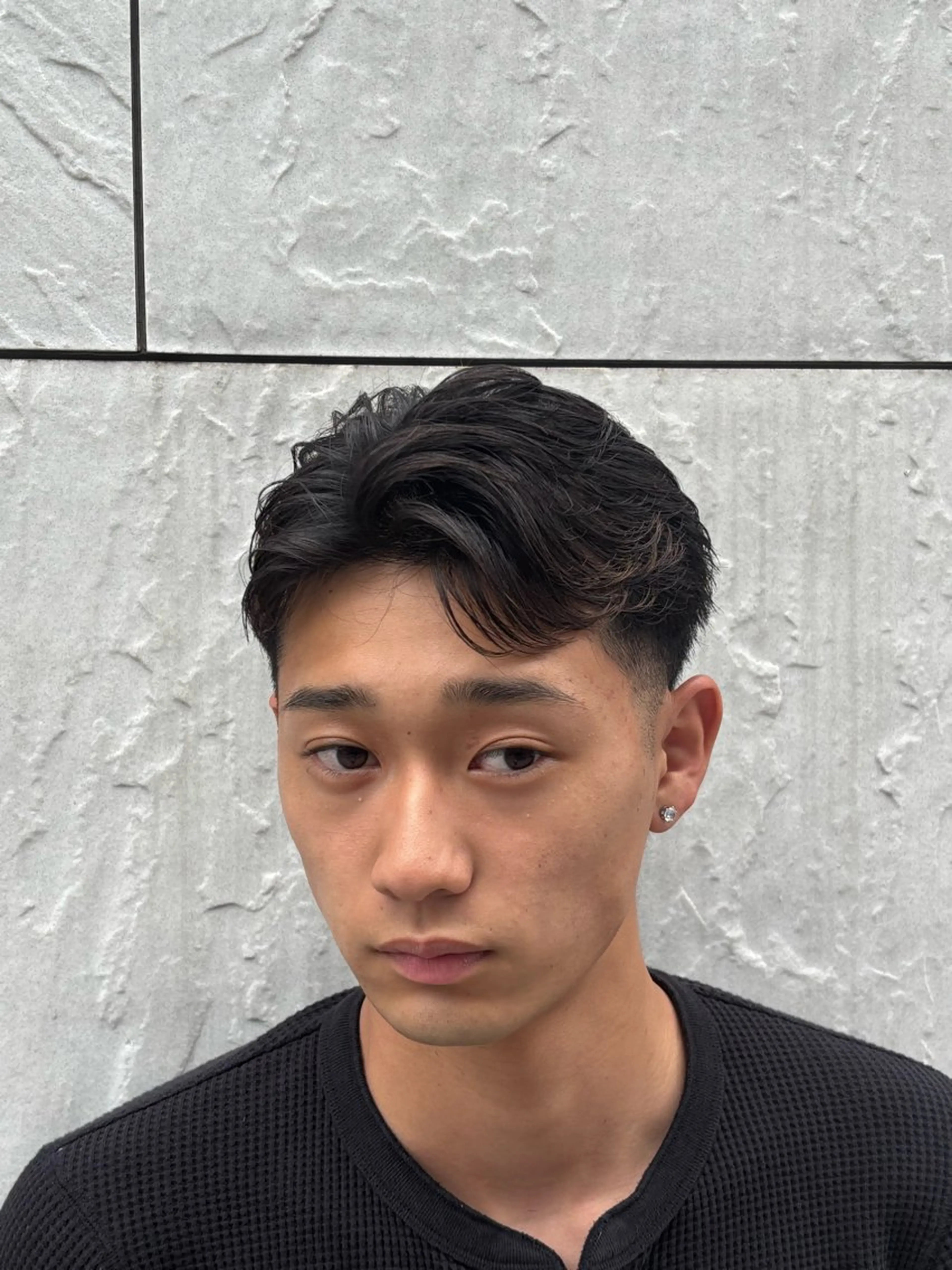 メンズハイトーン 北斗💍レイヤーのヘアスタイル