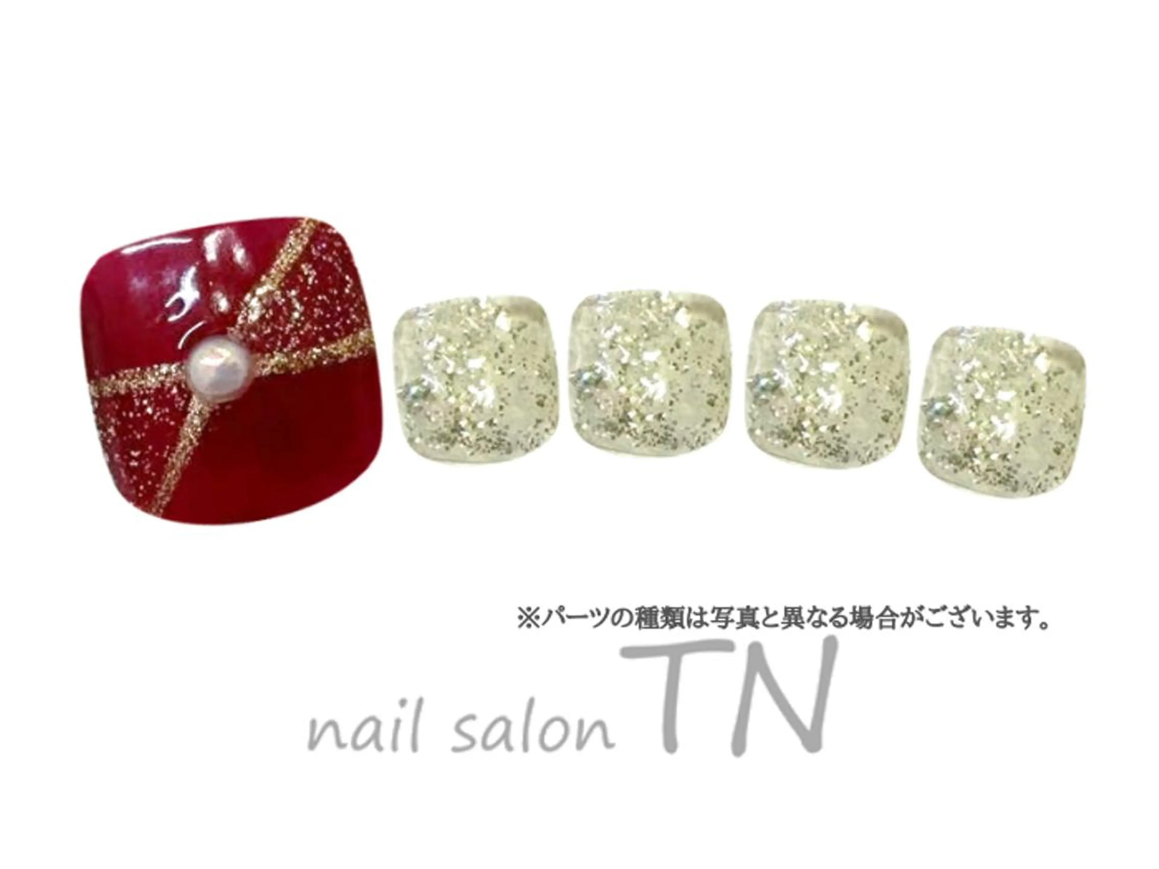 ネイル フットネイル 矢川 まどかのネイルデザイン