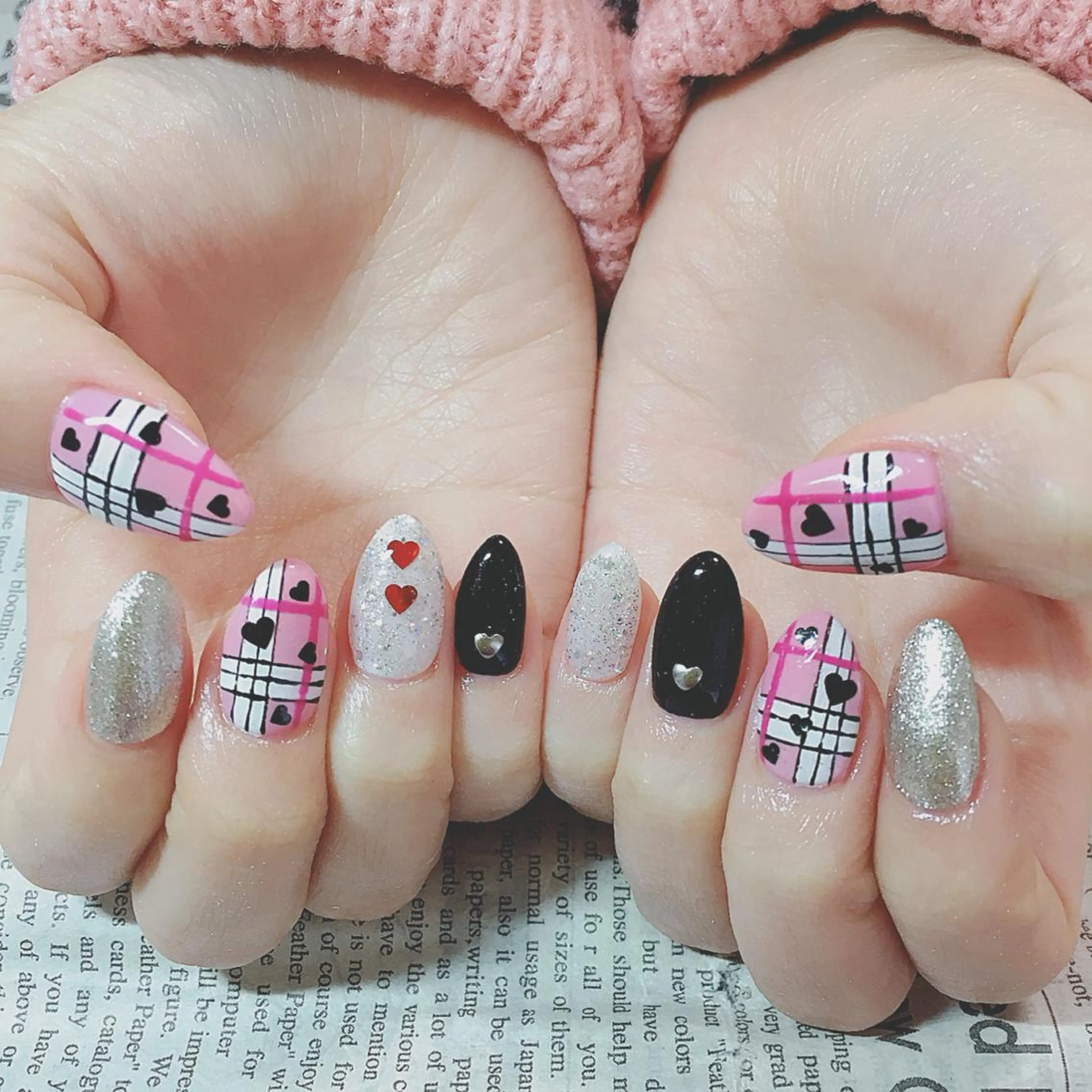 ネイル ハンドネイル ハンドケア 森山 舞のネイルデザイン