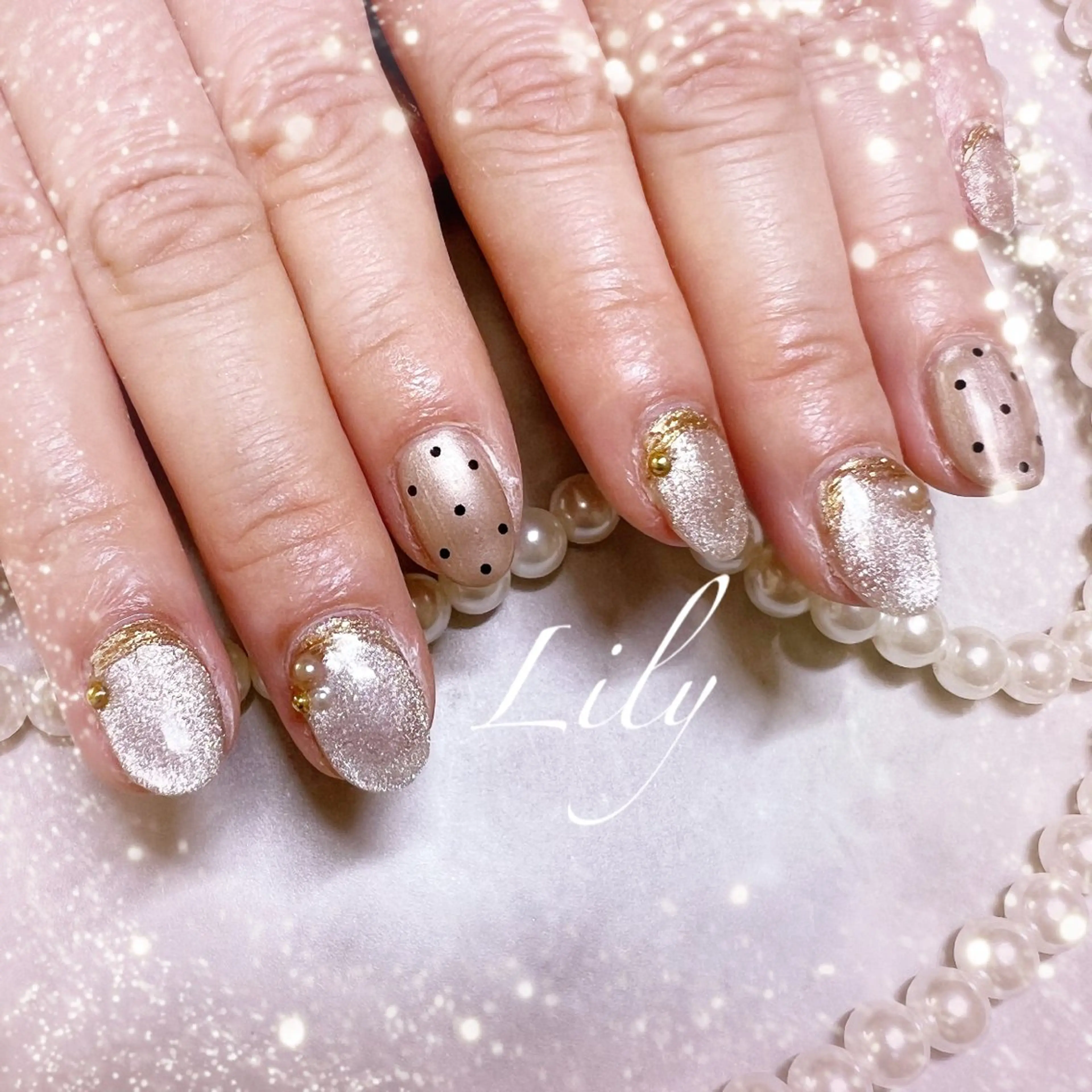 ネイル ハンドネイル Nailsalon Lilyのネイルデザイン