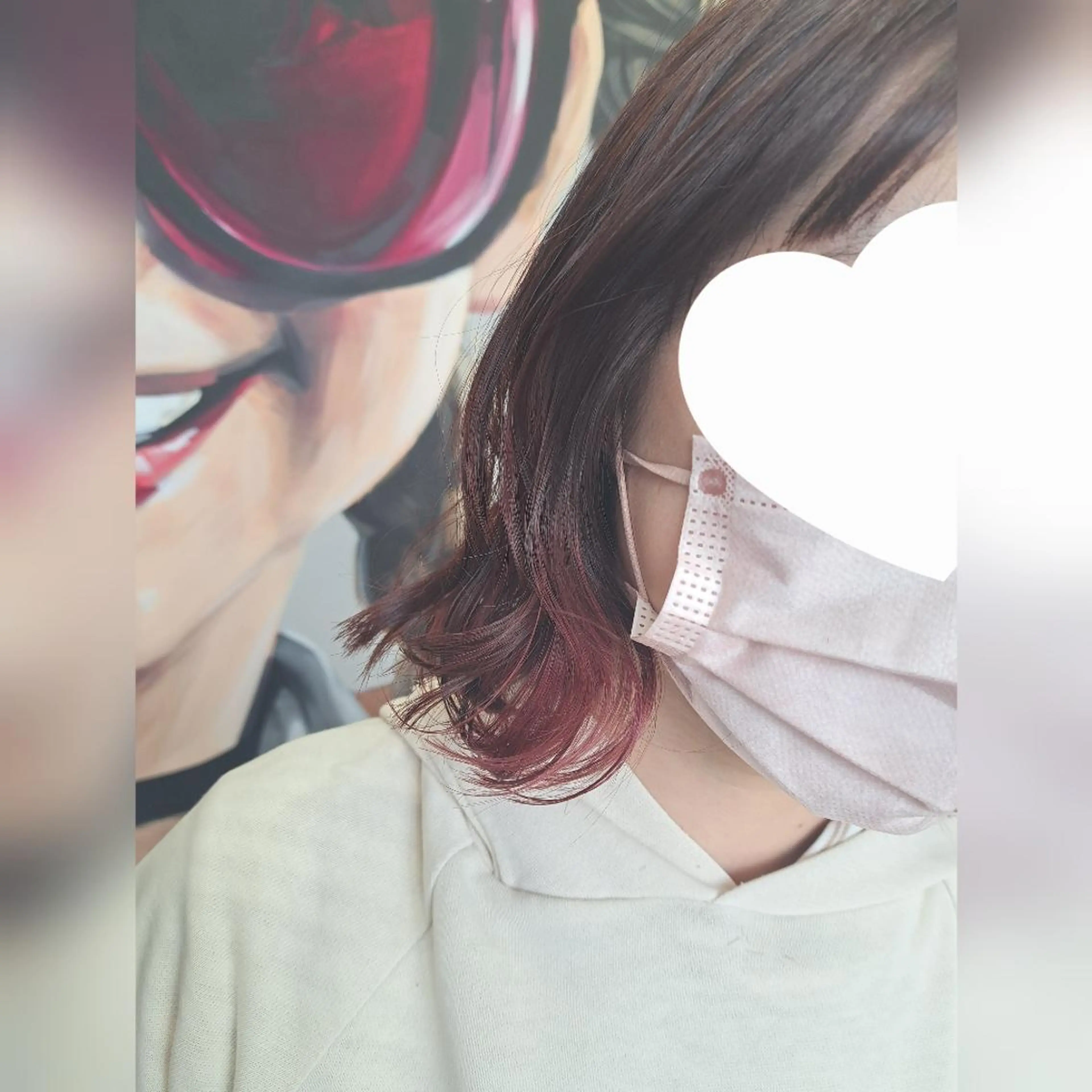 ショート カラー ヘアアレンジ あかね☆ヘアアレンジ /ボブ/縮毛矯正のヘアスタイル