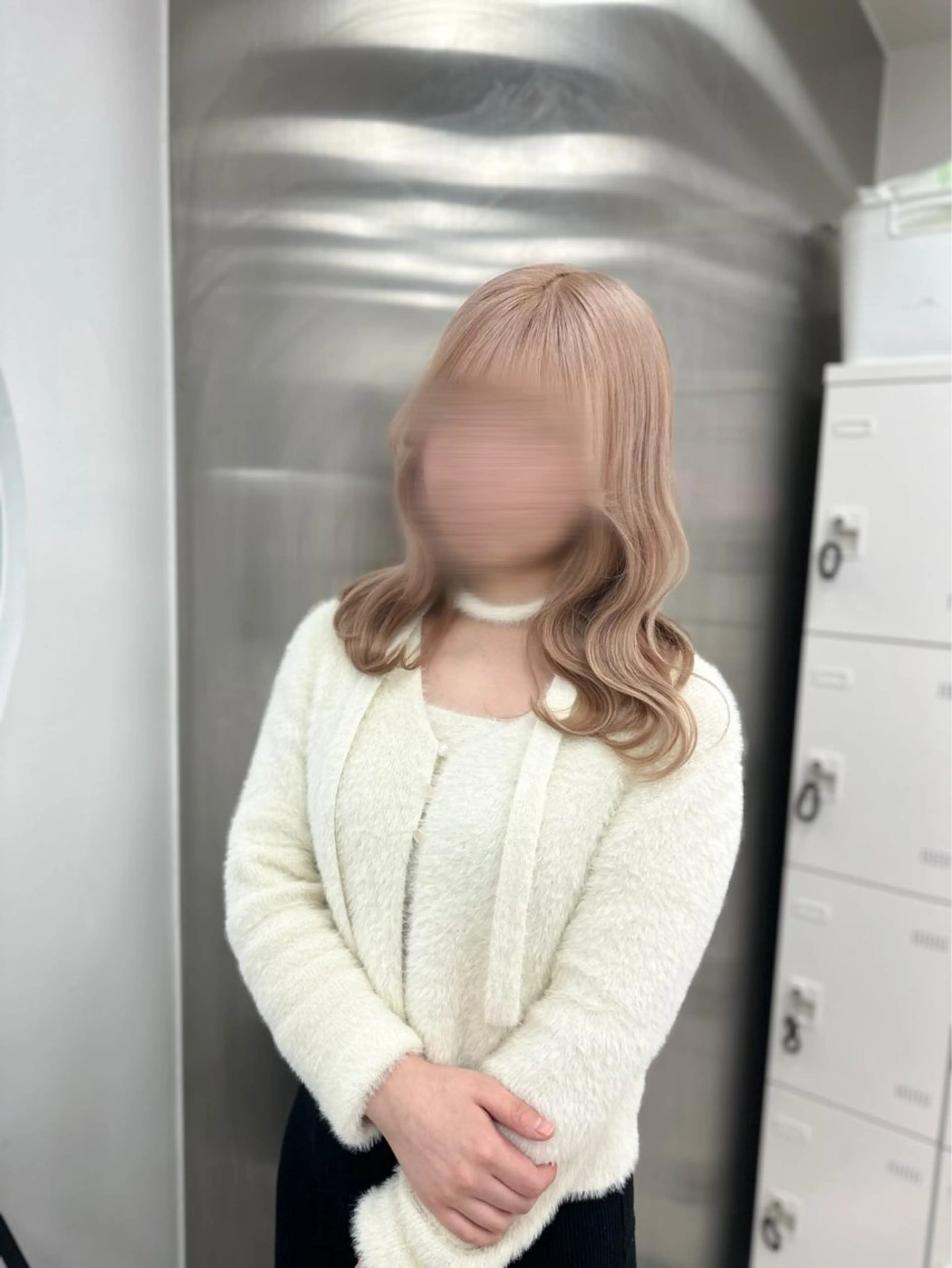 ロング カラー パーマ ヘアアレンジ メンズ キッズ ♥️韓国ヘア レイヤー♥️ゆりのヘアスタイル