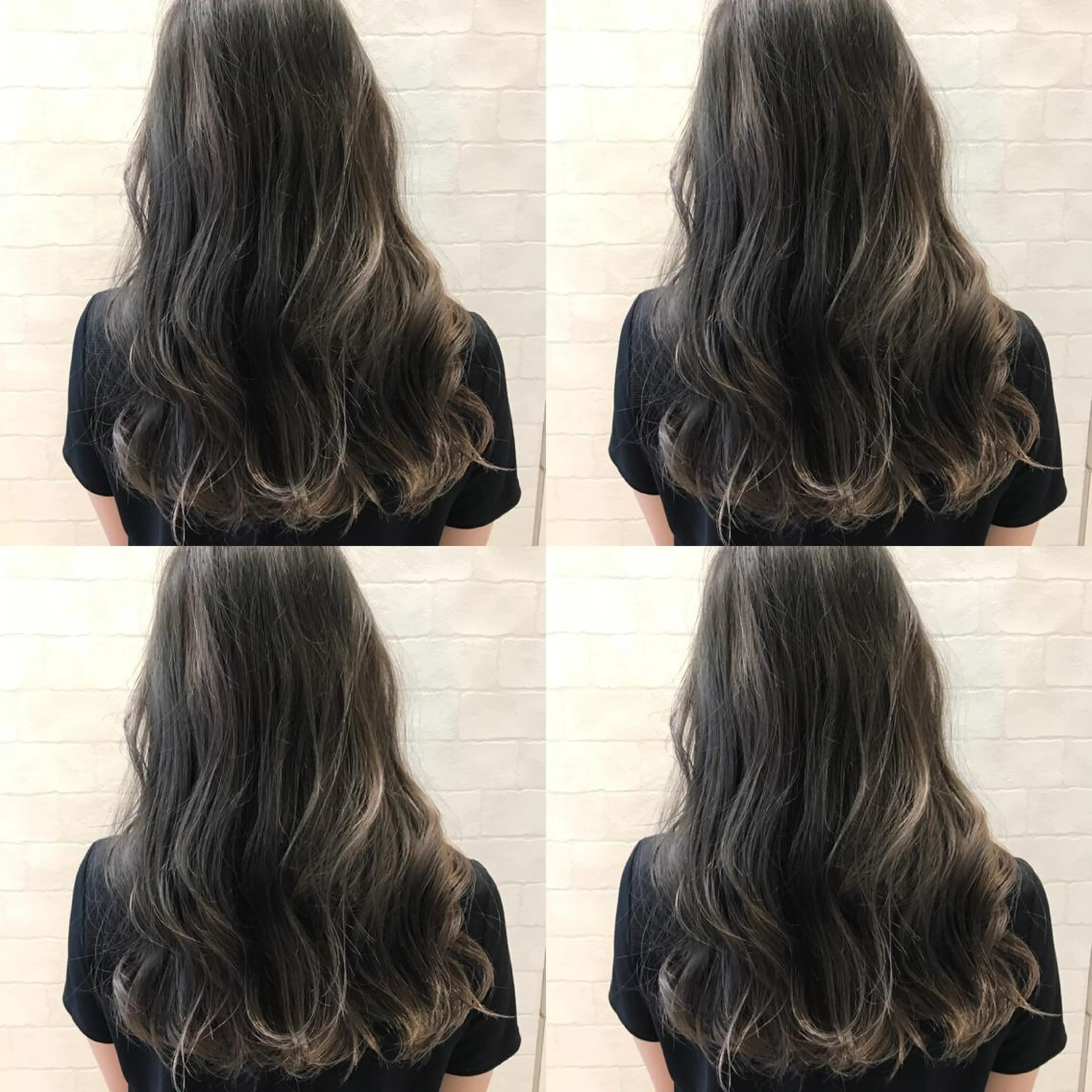 セミロング ハイライト 💎馴染むエクステ ×カラーTOMO💎のヘアスタイル