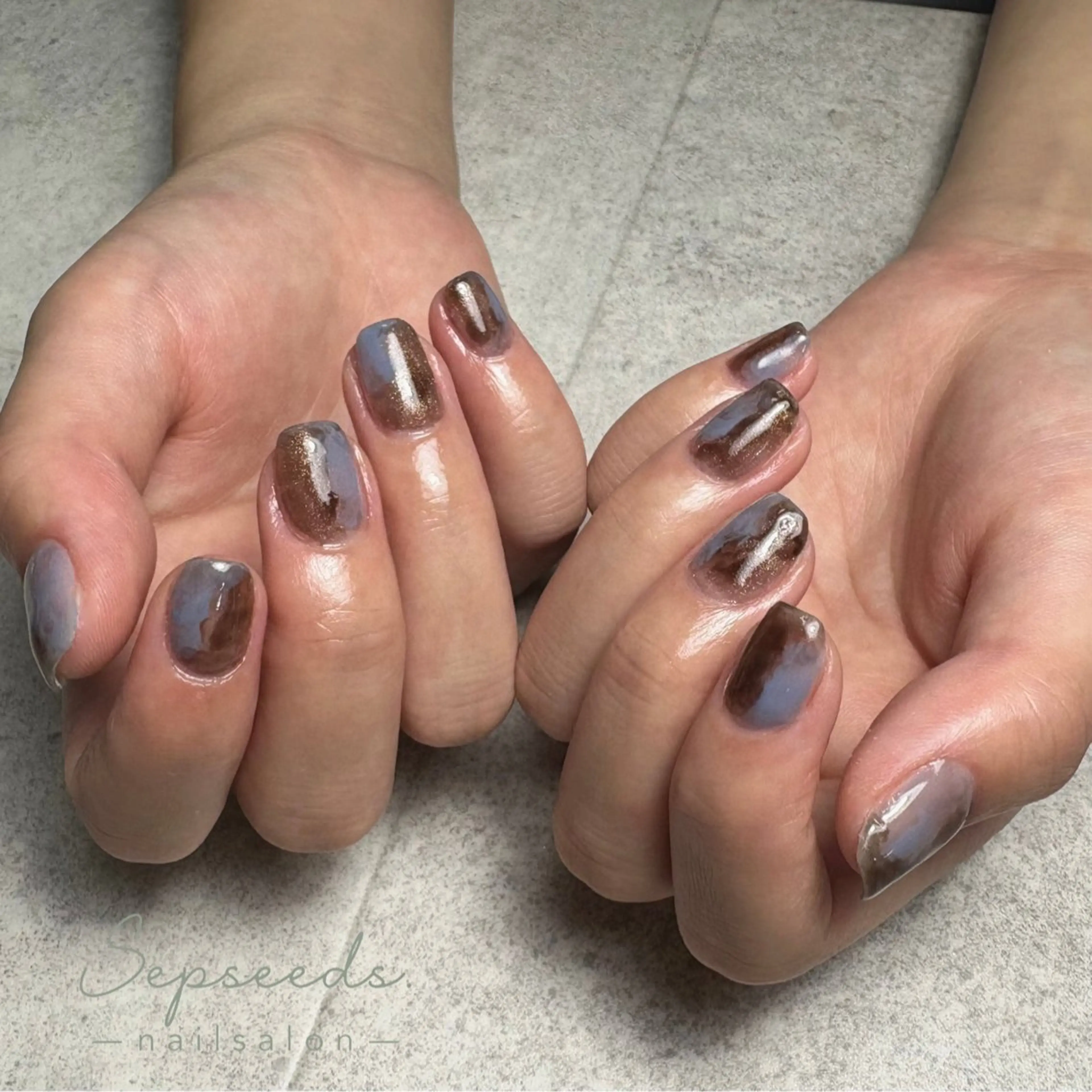 ネイル ニュアンスネイル Sepseeds. 🌱のネイルデザイン