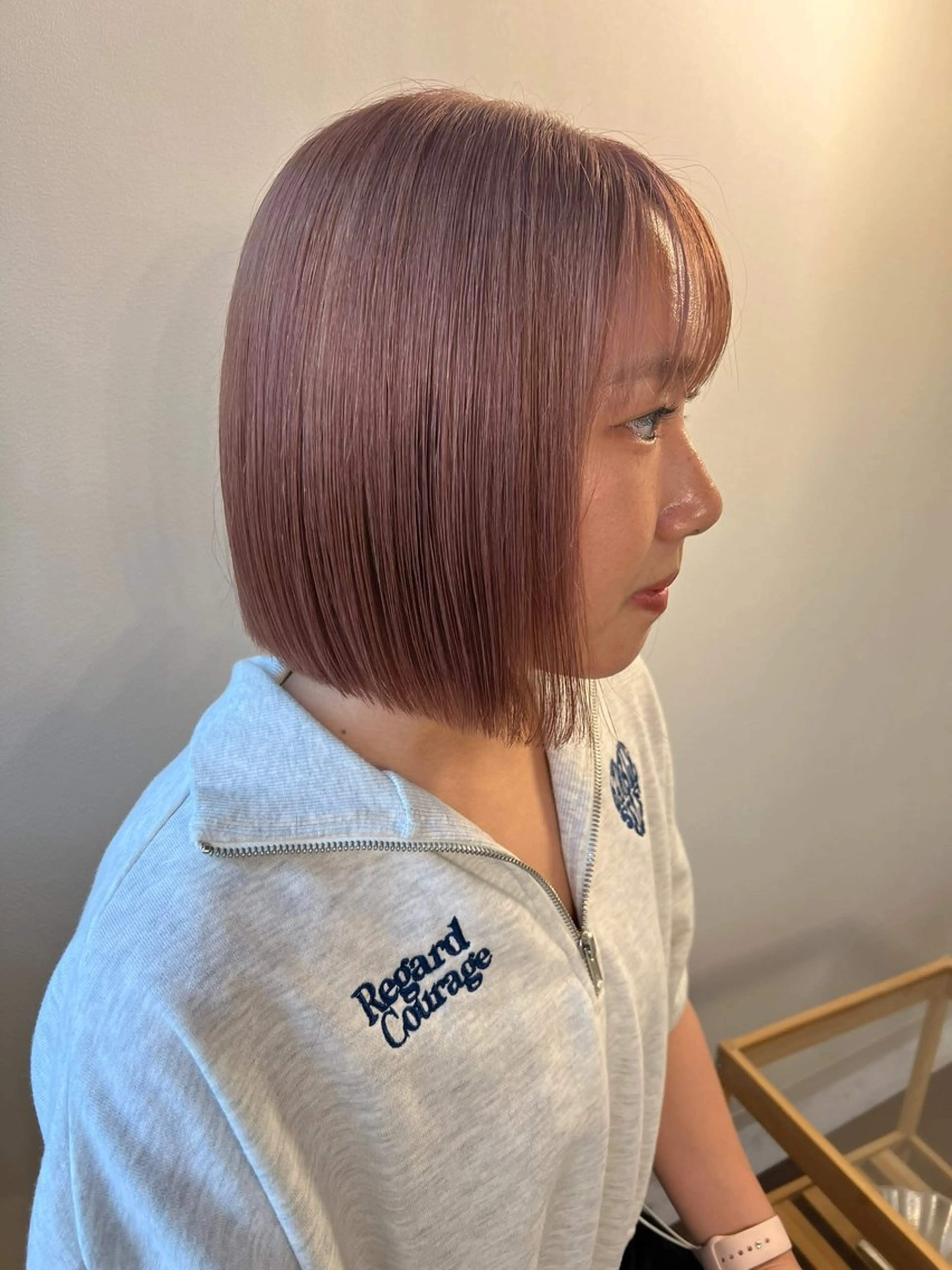 ショート 村上 綾音のヘアスタイル