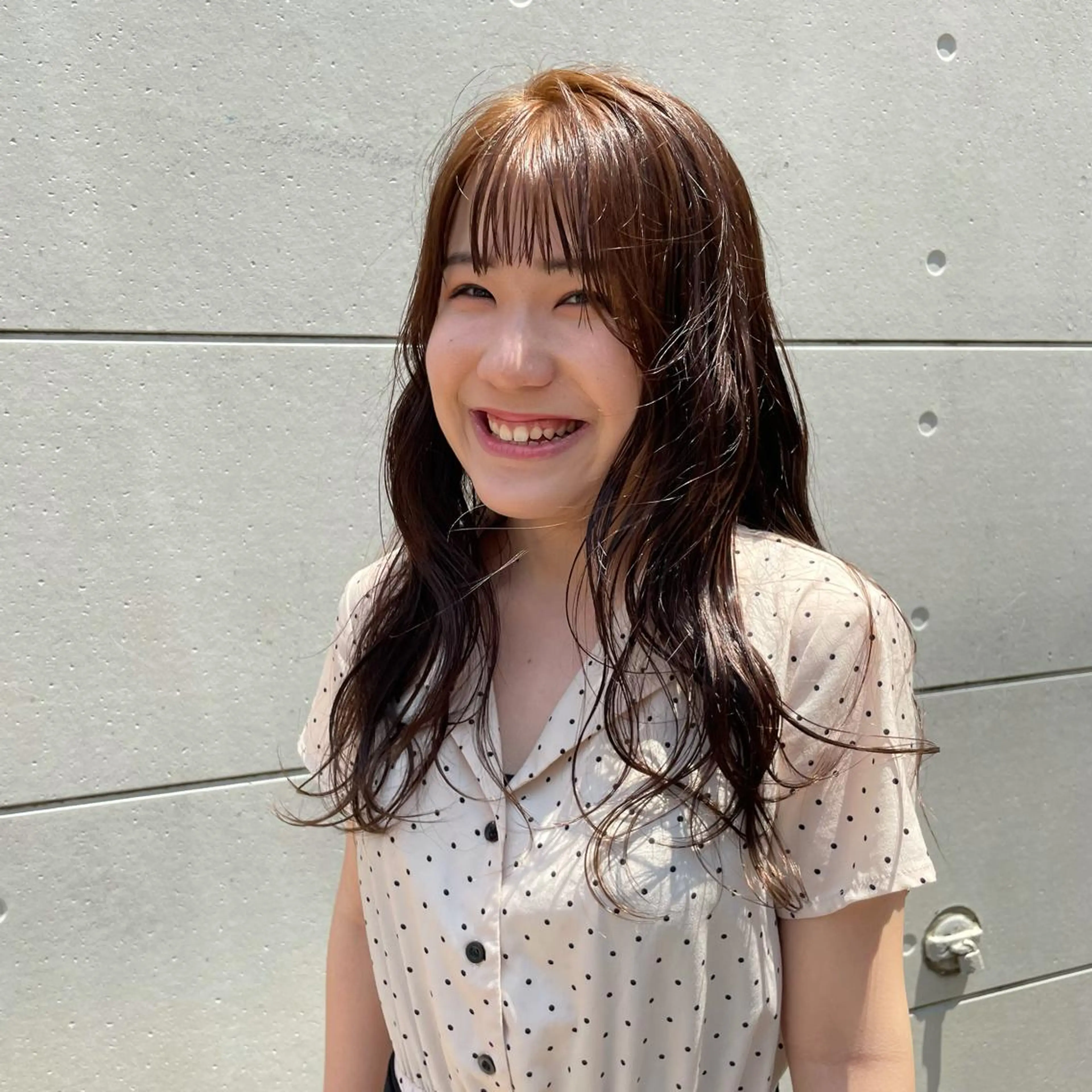 セミロング カラー 高橋 みく/ minimのヘアスタイル