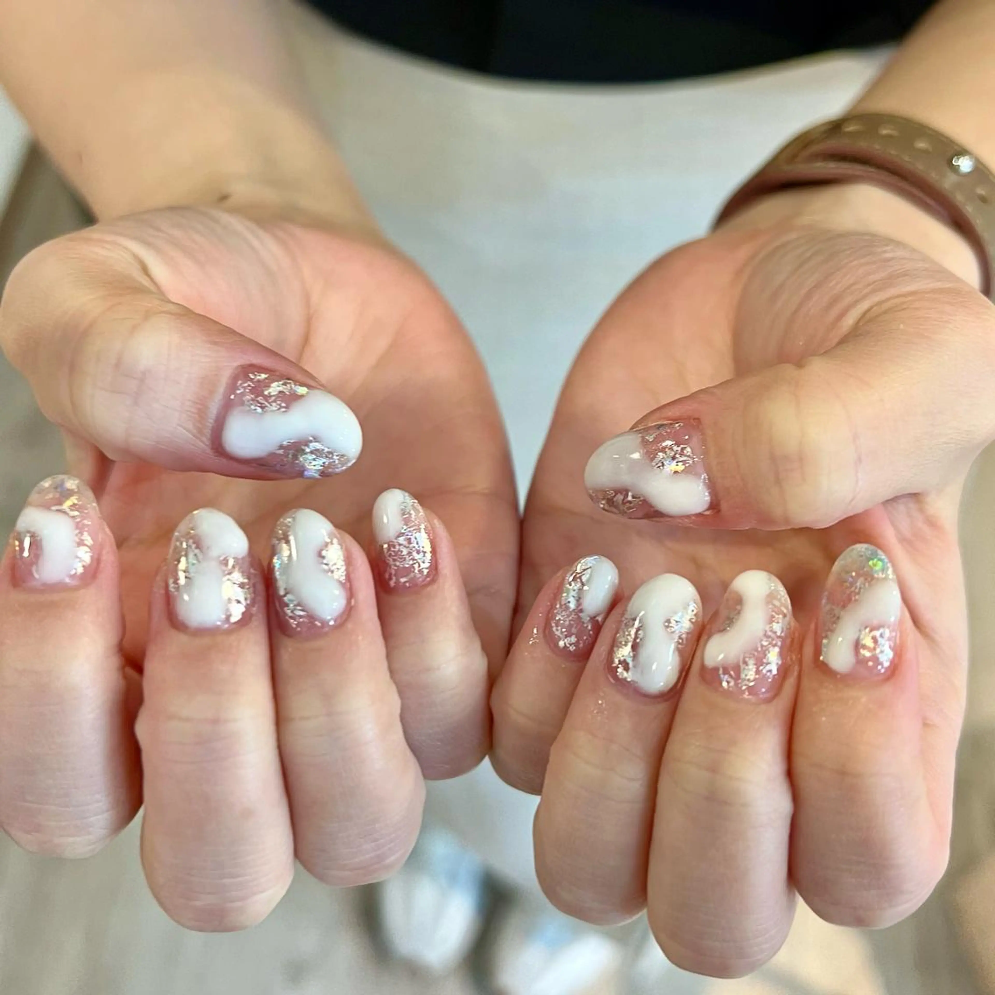 ネイル ハンドネイル 新井 風花のネイルデザイン