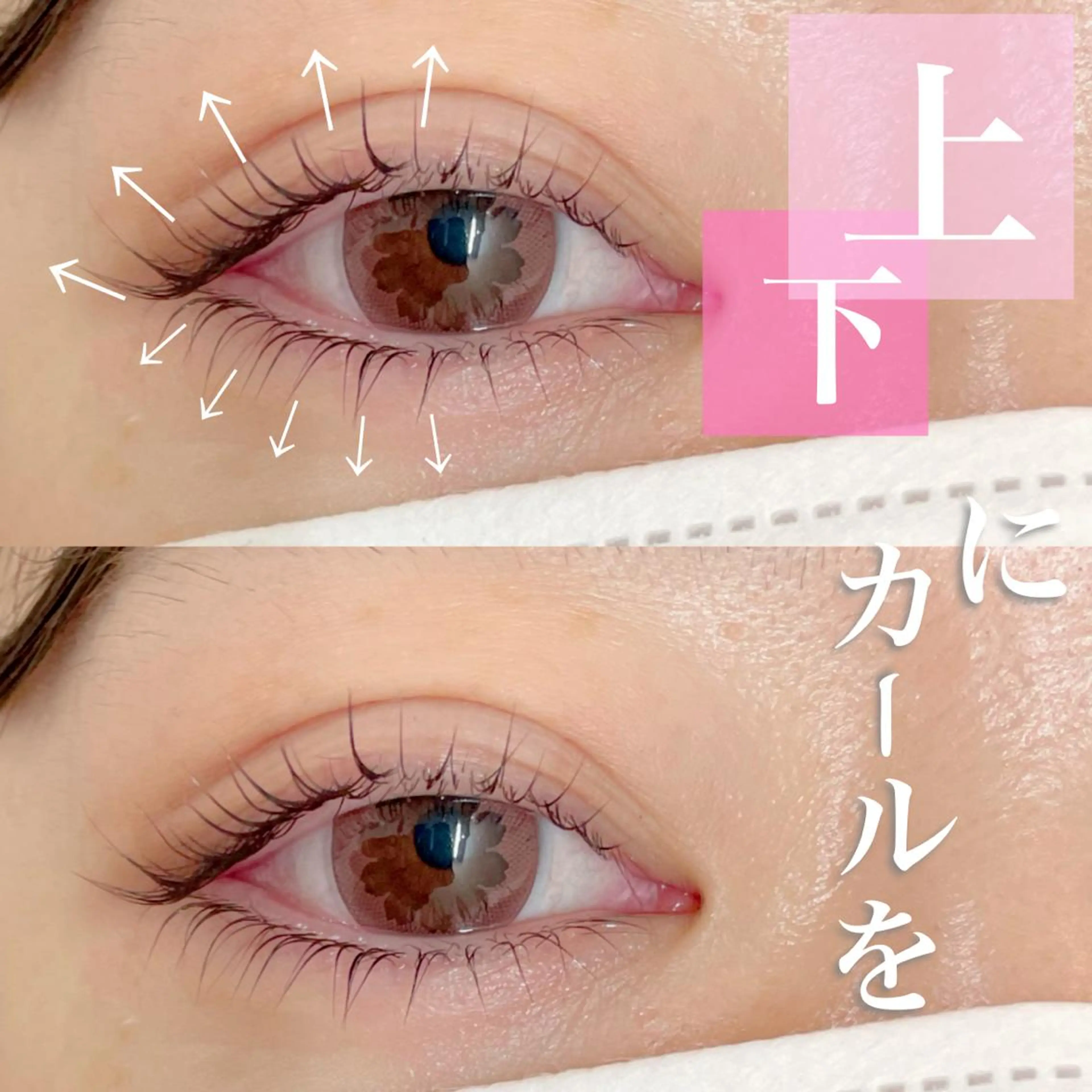 【梅田店初めての方限定】🤍上下まつ毛パーマ×眉eyebrows wax🤍の写真