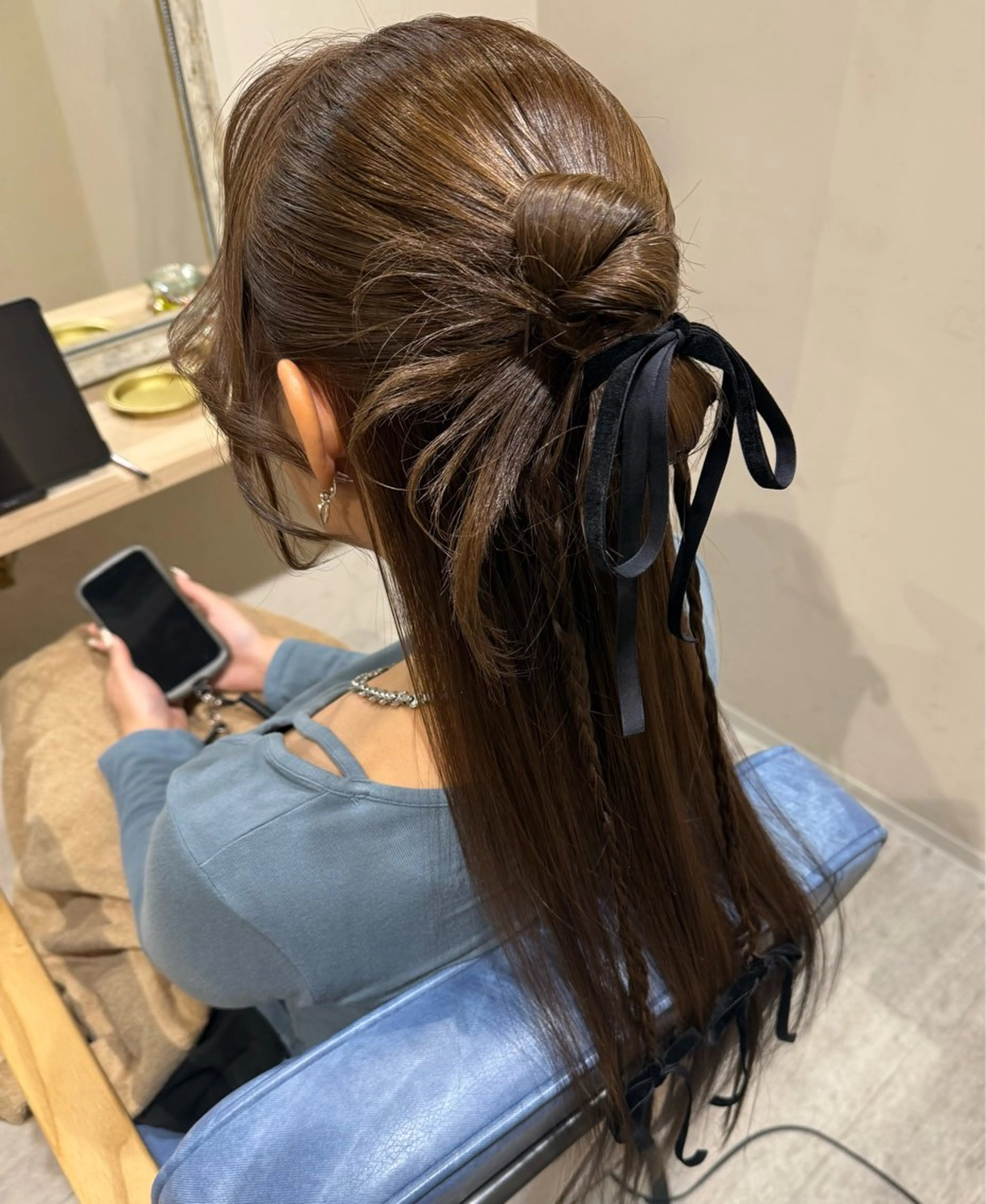 ロング ヘアセット Connect Rumiのヘアスタイル