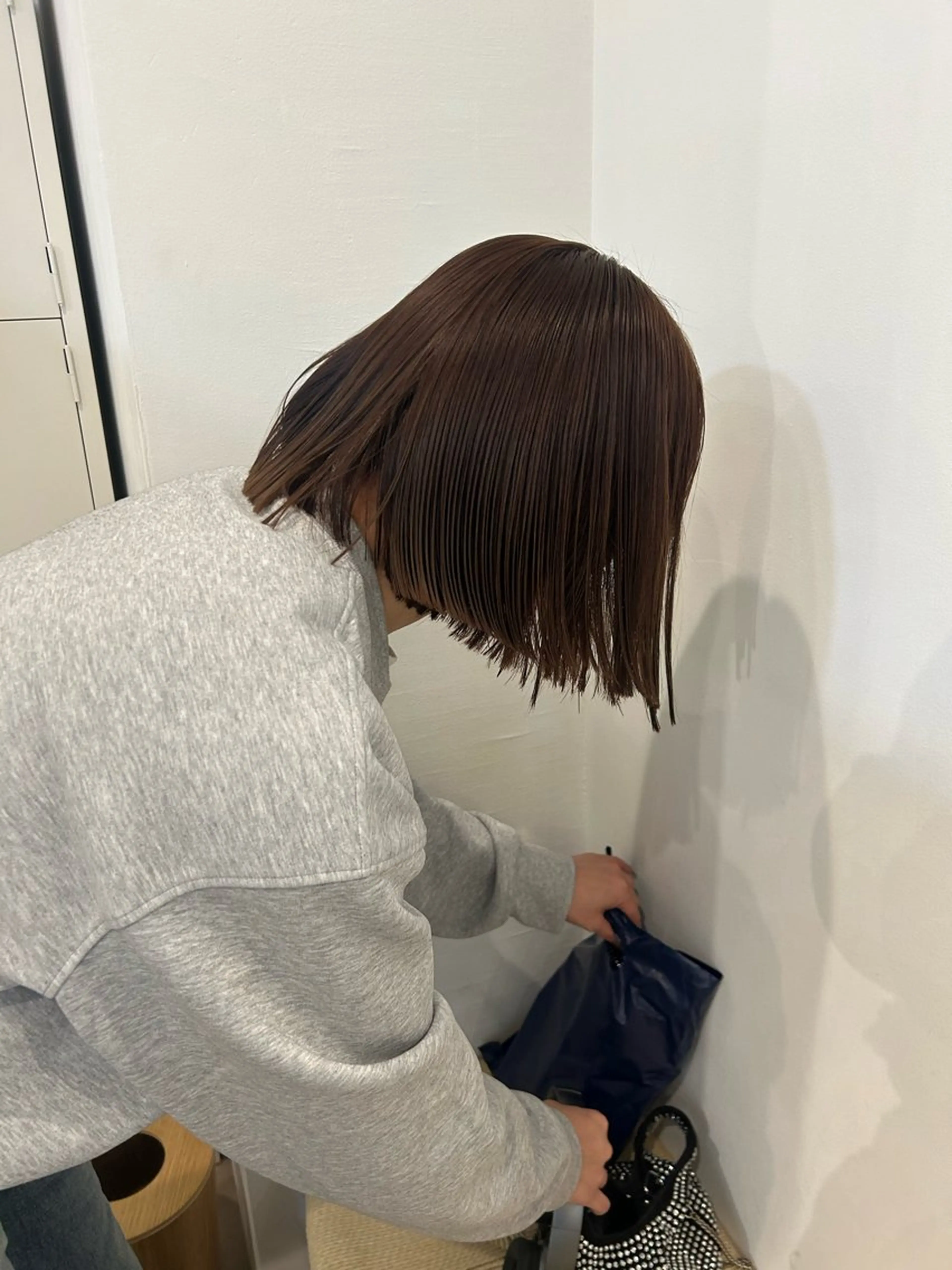 ミディアム ボブ H女性専用サロン梅田所属・伊澤 紗弥のヘアスタイル