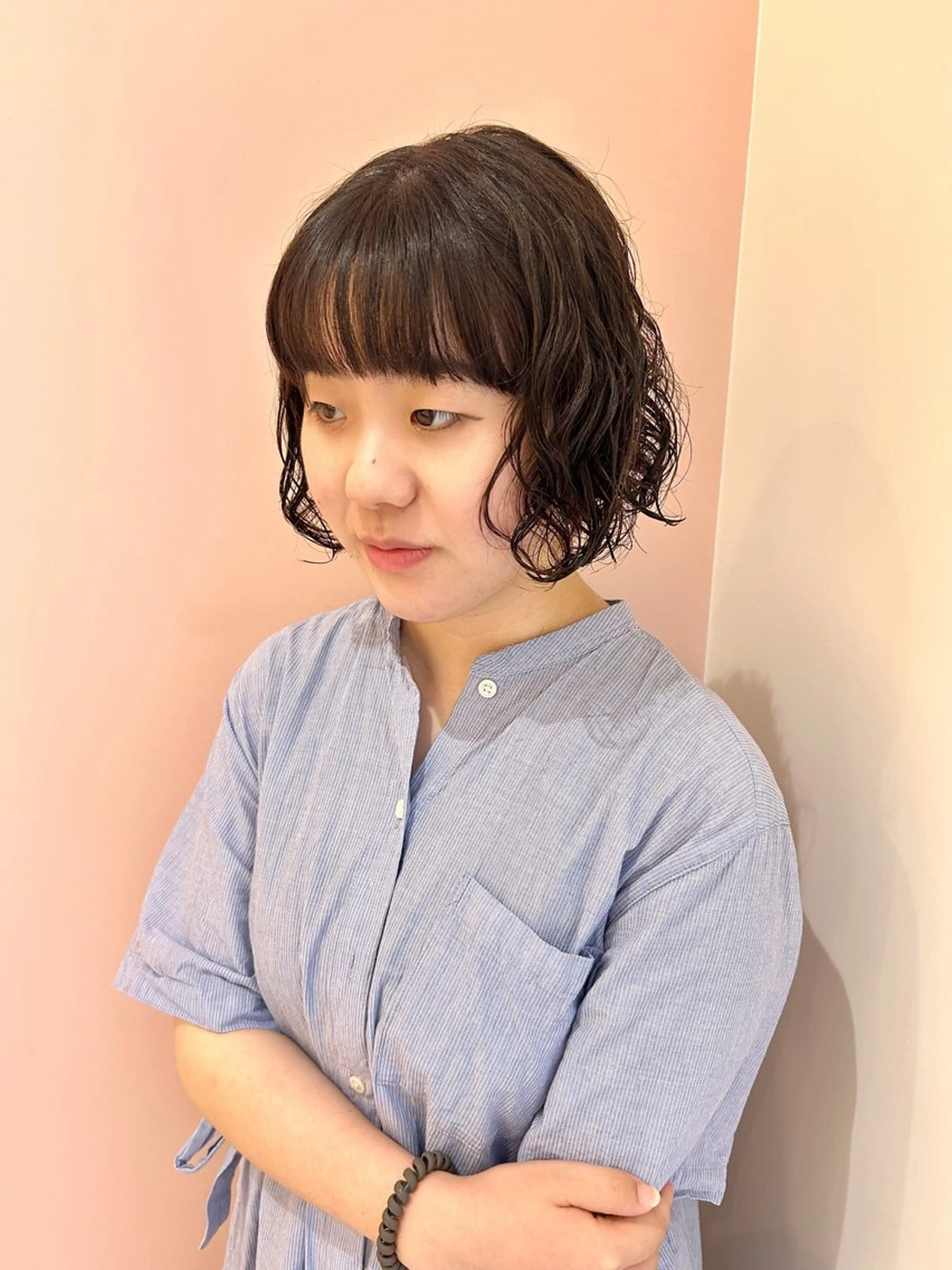 ショート Via  京都烏丸所属・ブロンド/ハイトーン /レイヤー/りなのヘアスタイル