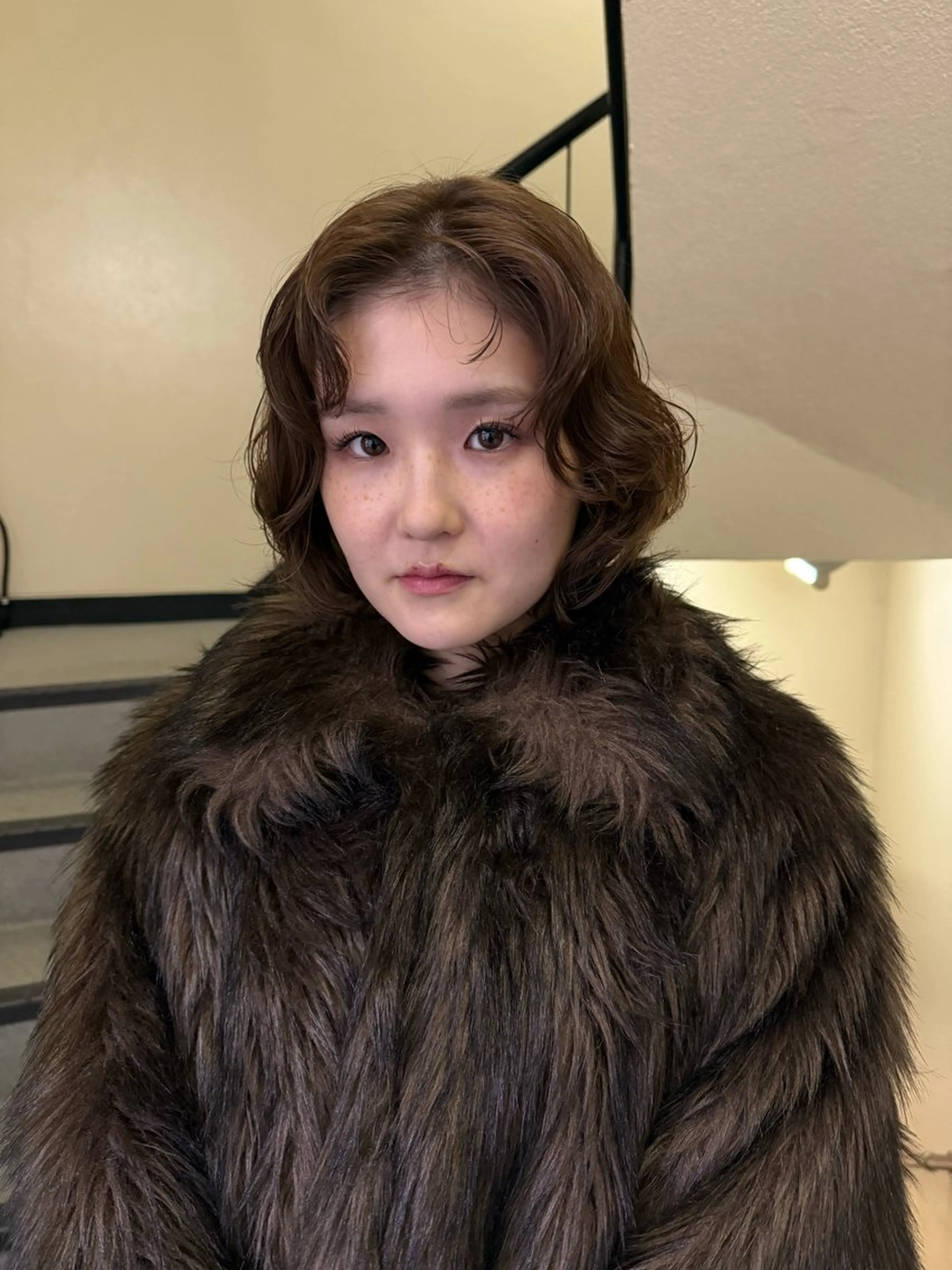 カラー ヘアカラー 寺崎 由衣のヘアスタイル