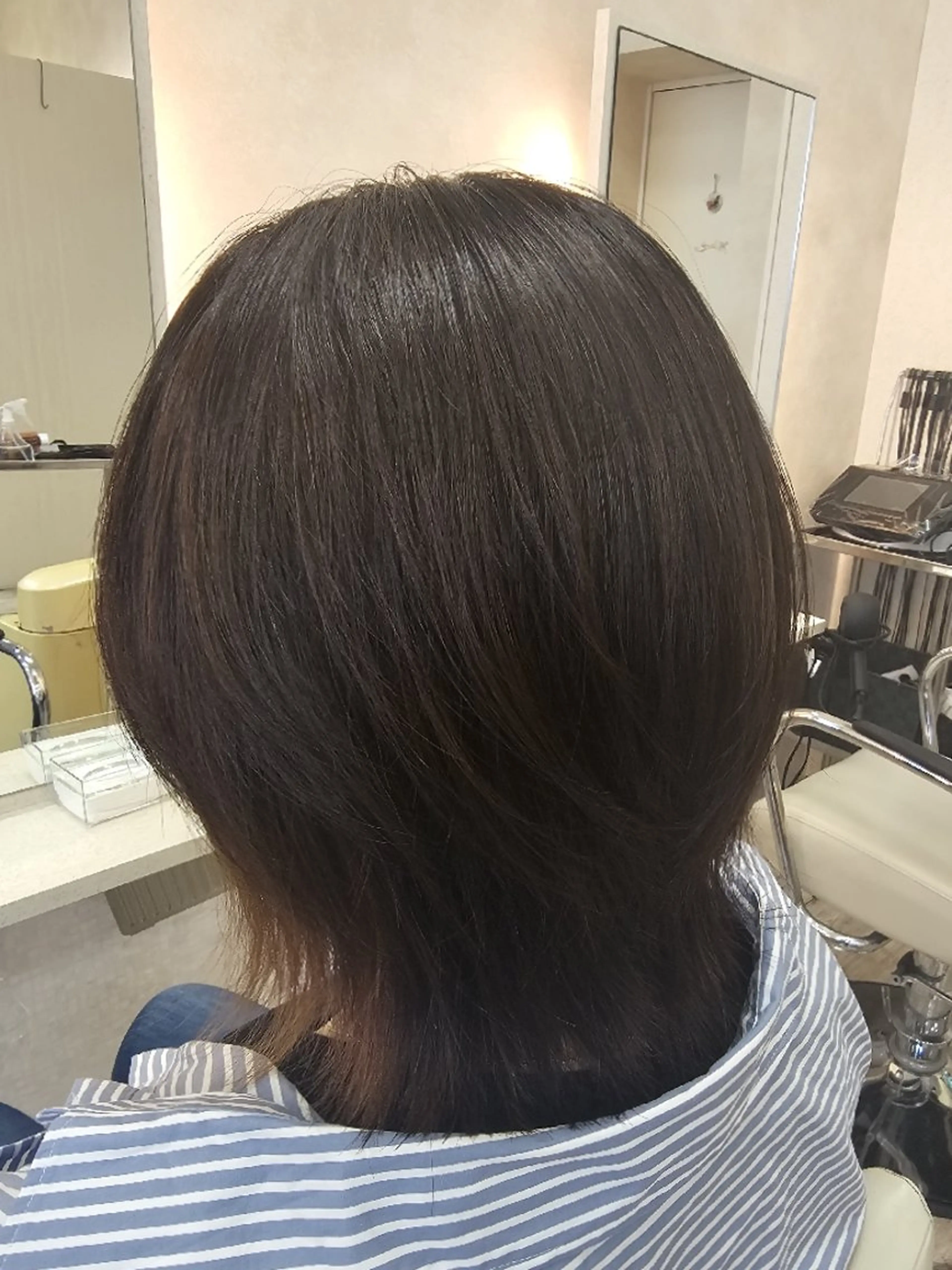 ミディアム BENI岩沼たけくま 店 佐藤朱華のヘアスタイル