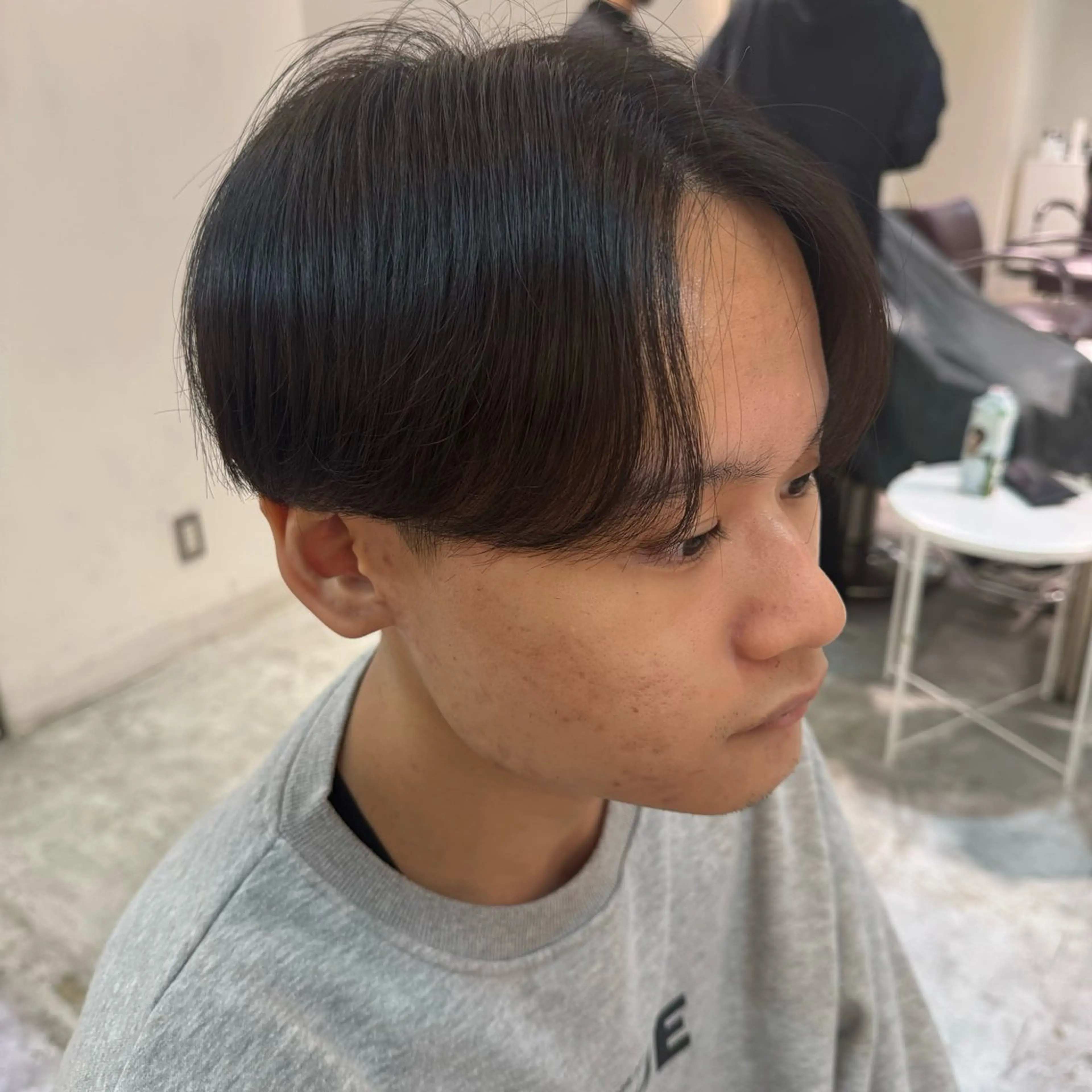 メンズ フェザーパーマ🌙 毛流れ yuzukiのヘアスタイル