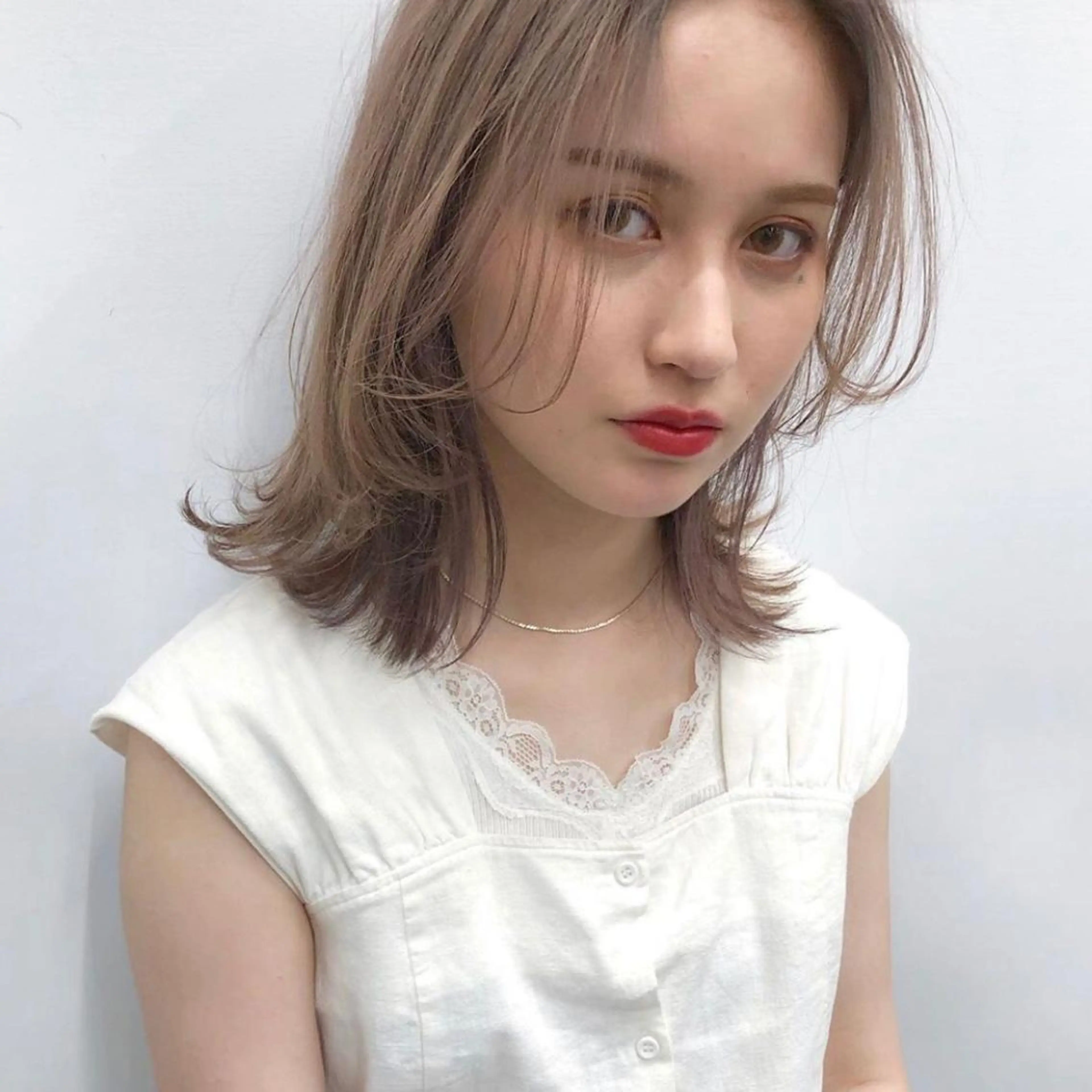 ミディアム カラー 似合わせショート kengoのヘアスタイル