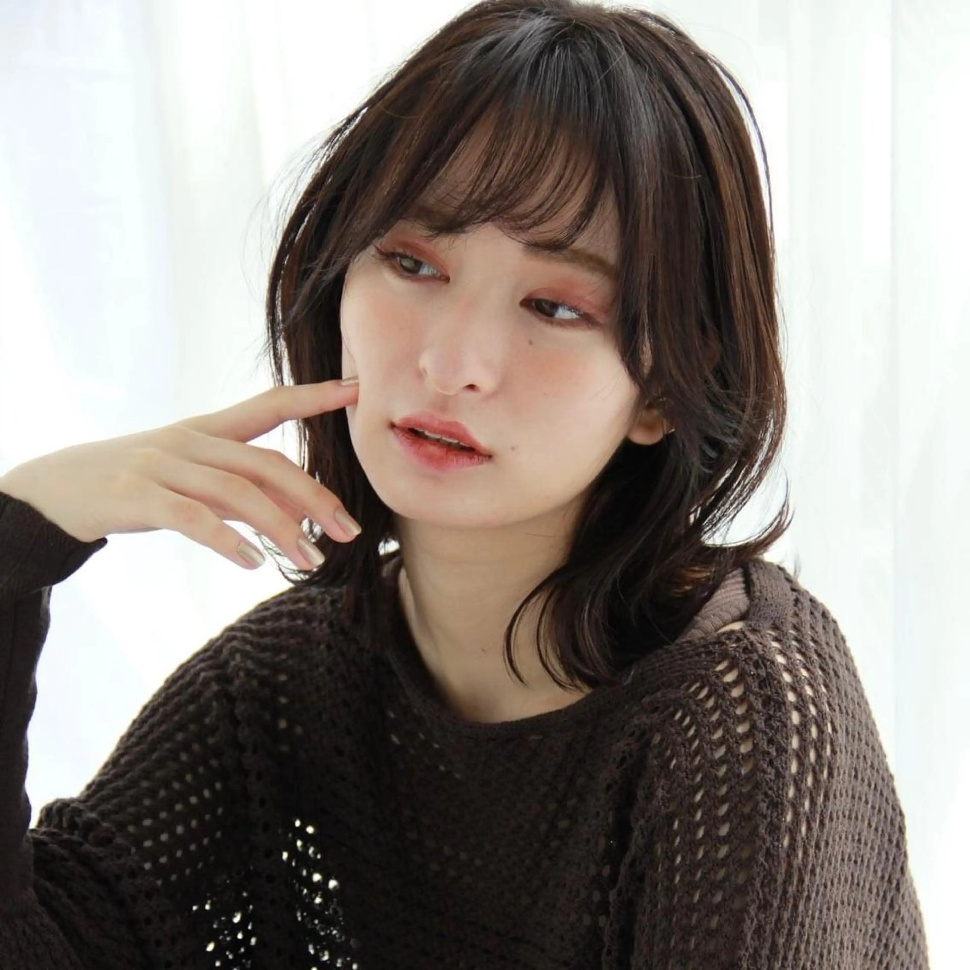 ミディアム 🫧FERIA北千里 🫧のヘアスタイル