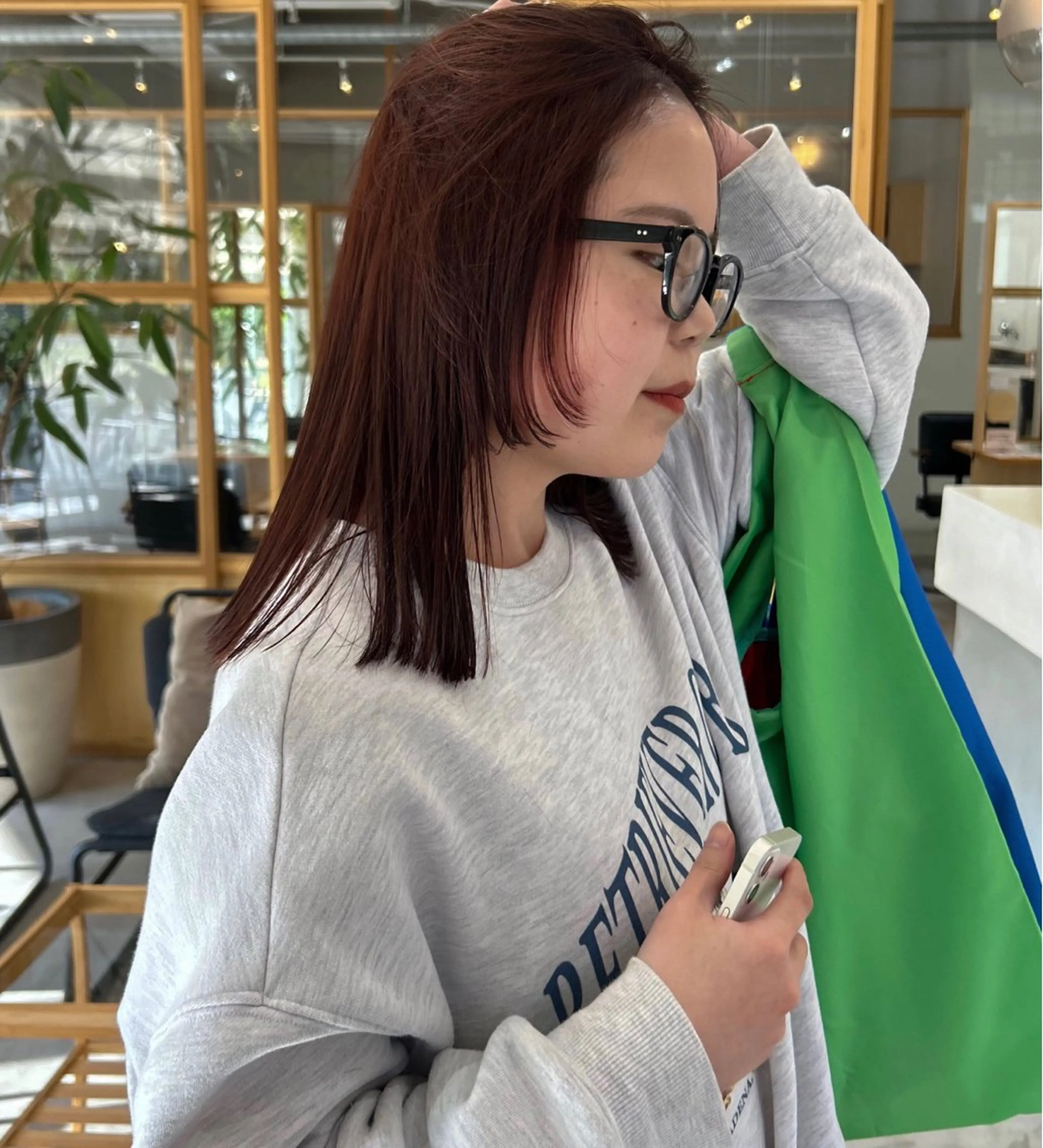 ロング FERIA梅田🖤 透明感カラー🎀のヘアスタイル