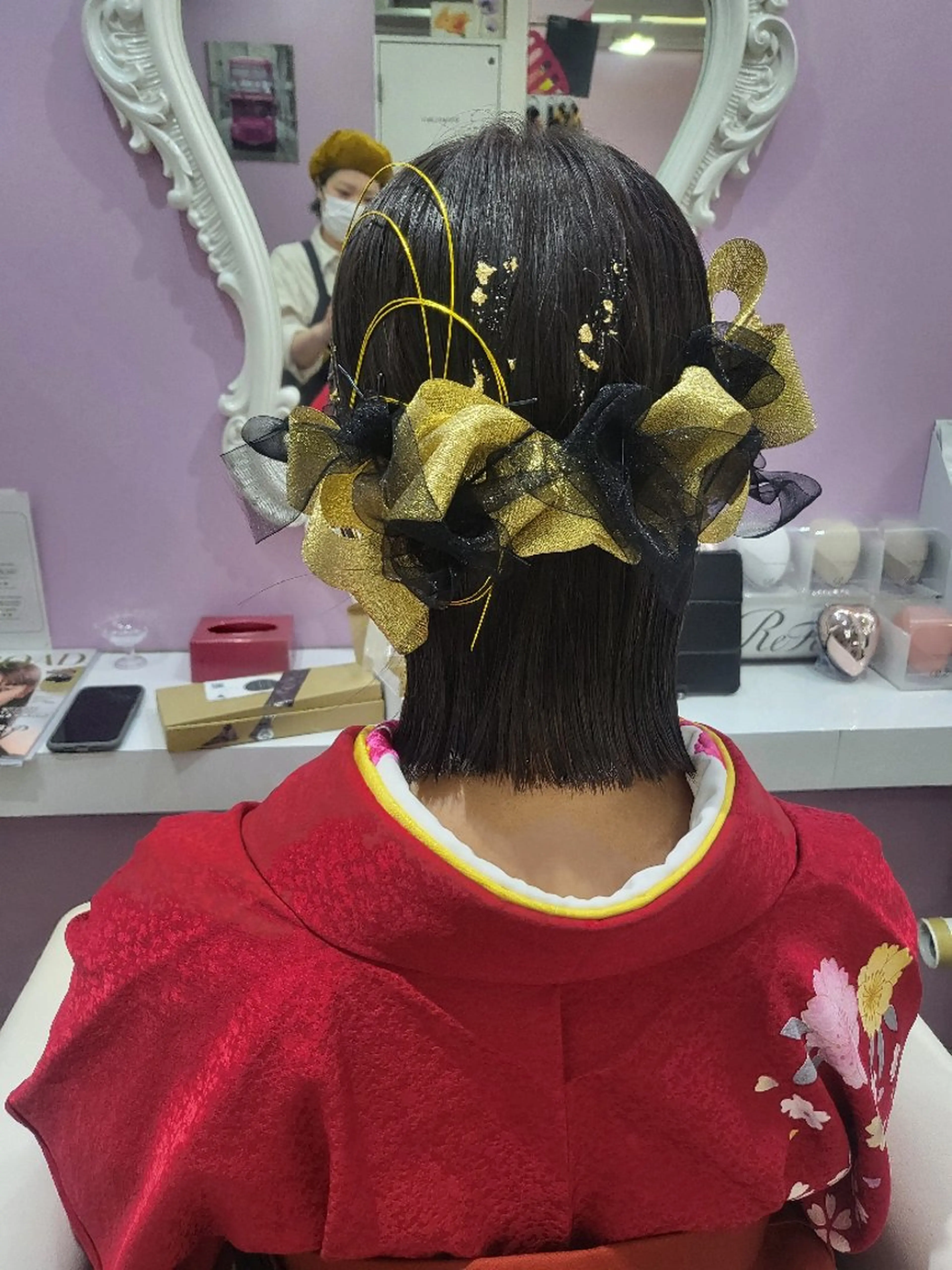 ショート ヘアアレンジ ボブ ナカシマ  アユミのヘアスタイル