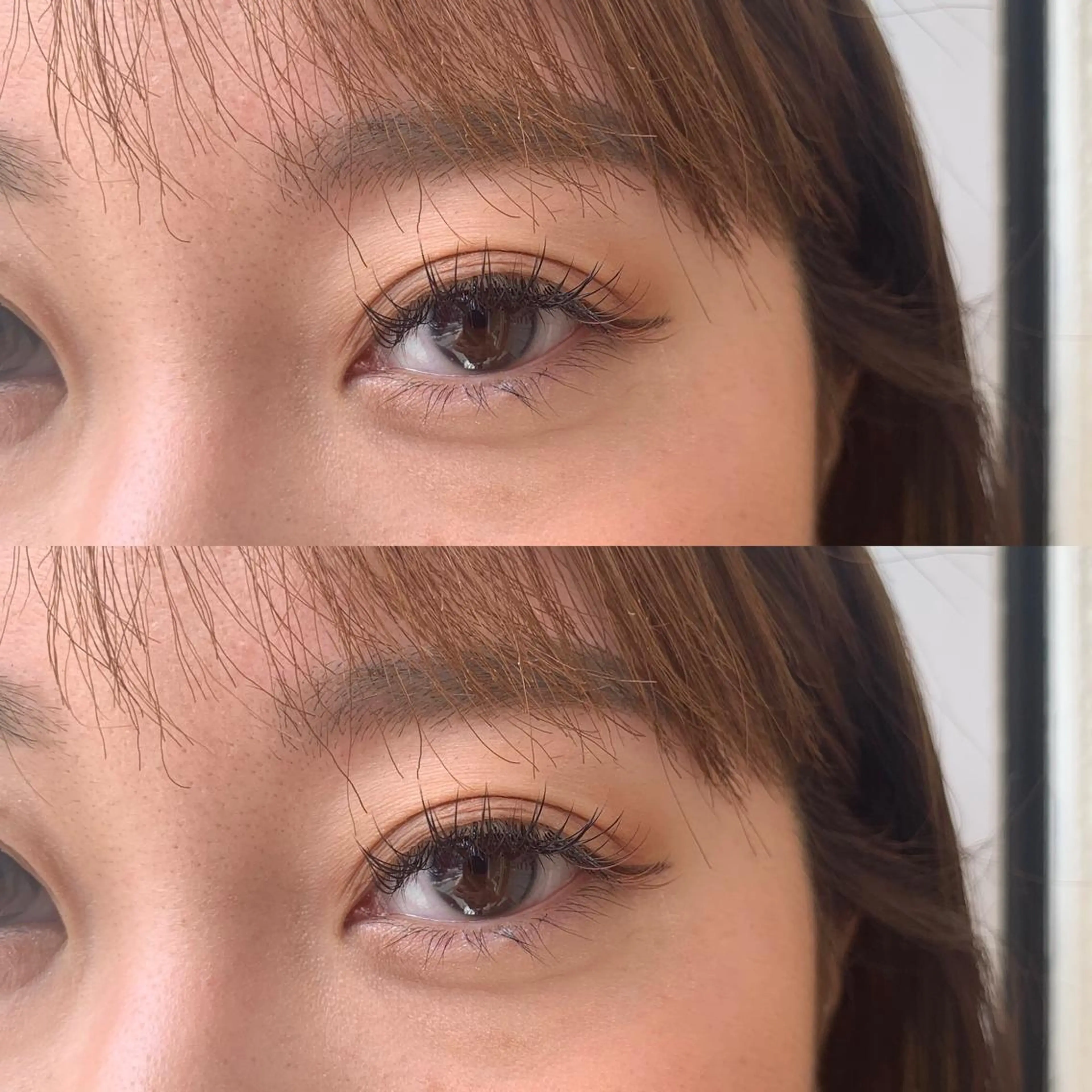 マツエク・マツパ カラーマツエク フラットラッシュ H e l l a所属・まつげパーマ／眉毛 H e l l aの眉毛・アイブロウイメージ