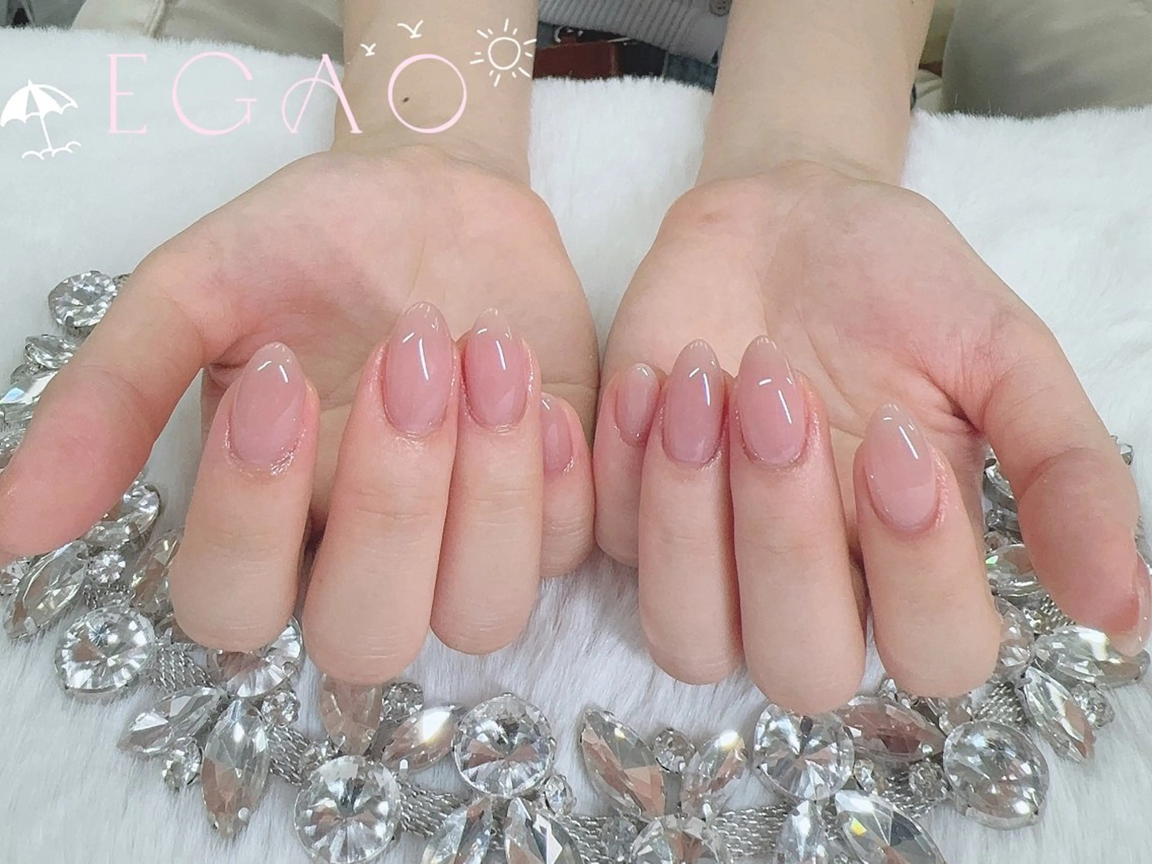 ネイル アートネイル フットネイル フレンチネイル ジェルネイル グラデーション ハンドネイル Egao Nail Salonのネイルデザイン
