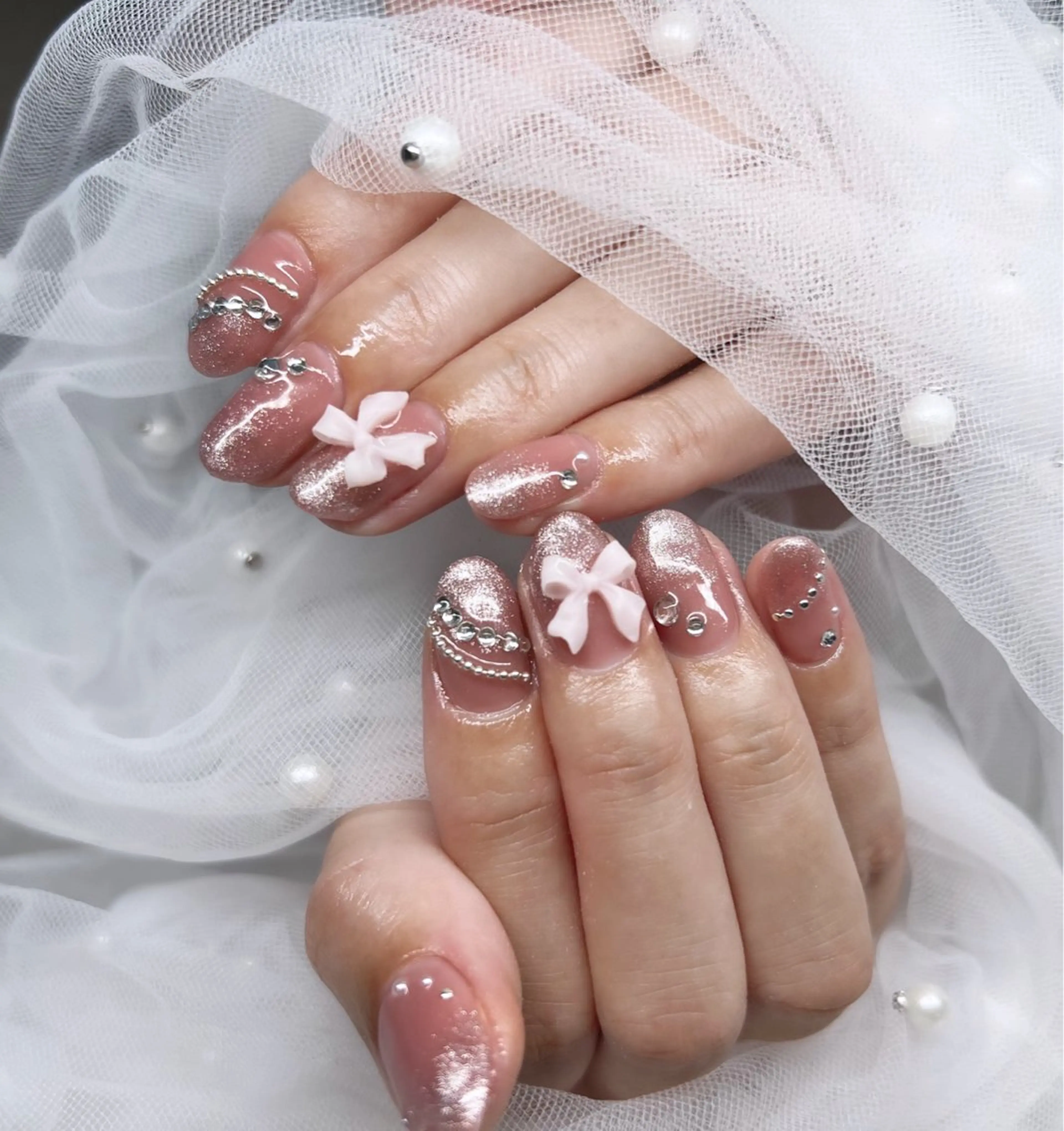 ネイル ハンドネイル Minako 【Charmant】のネイルデザイン