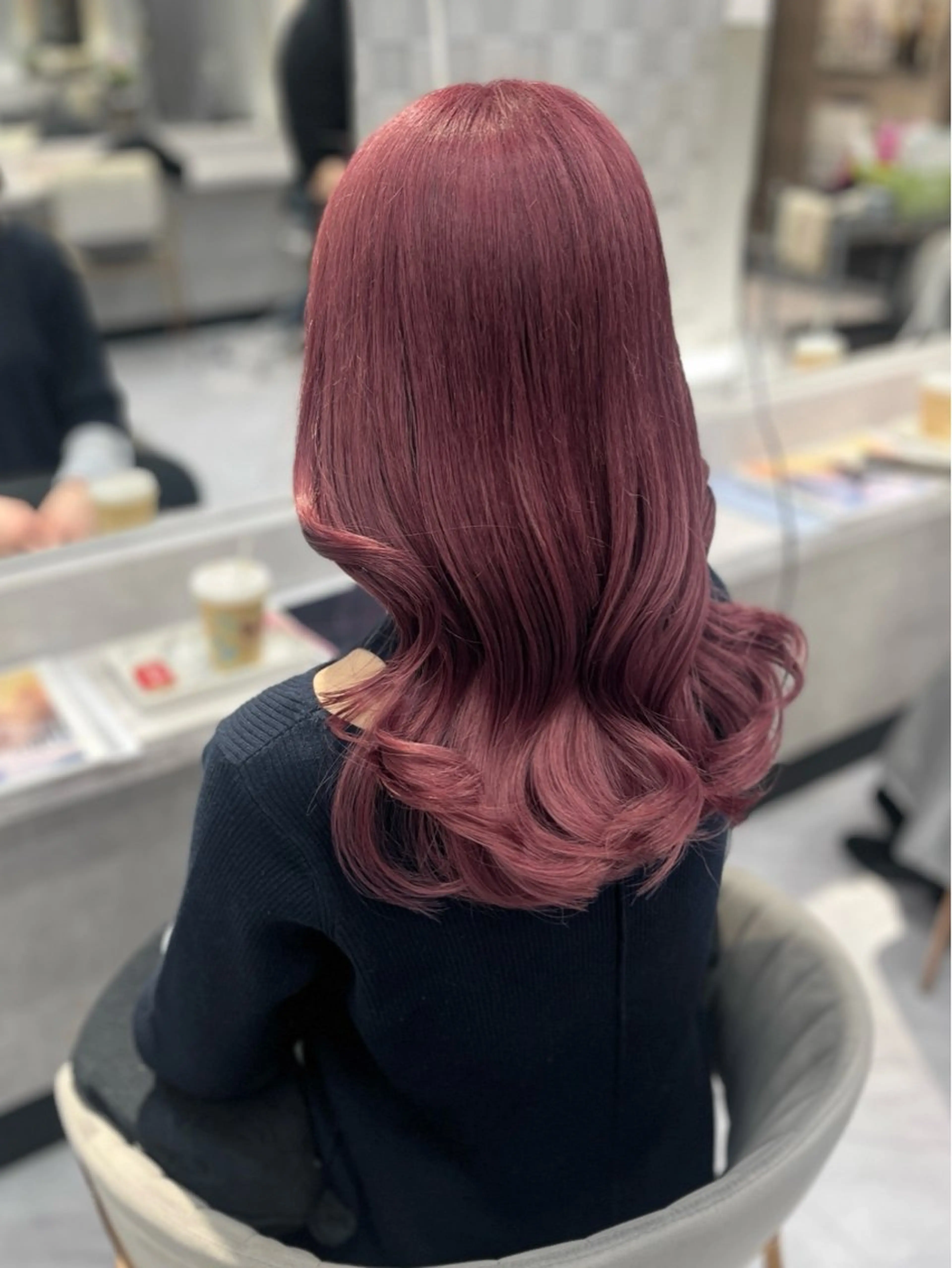 《韓国風ハイトーン💕》根本ブリーチリタッチ＋ケアカラーの写真