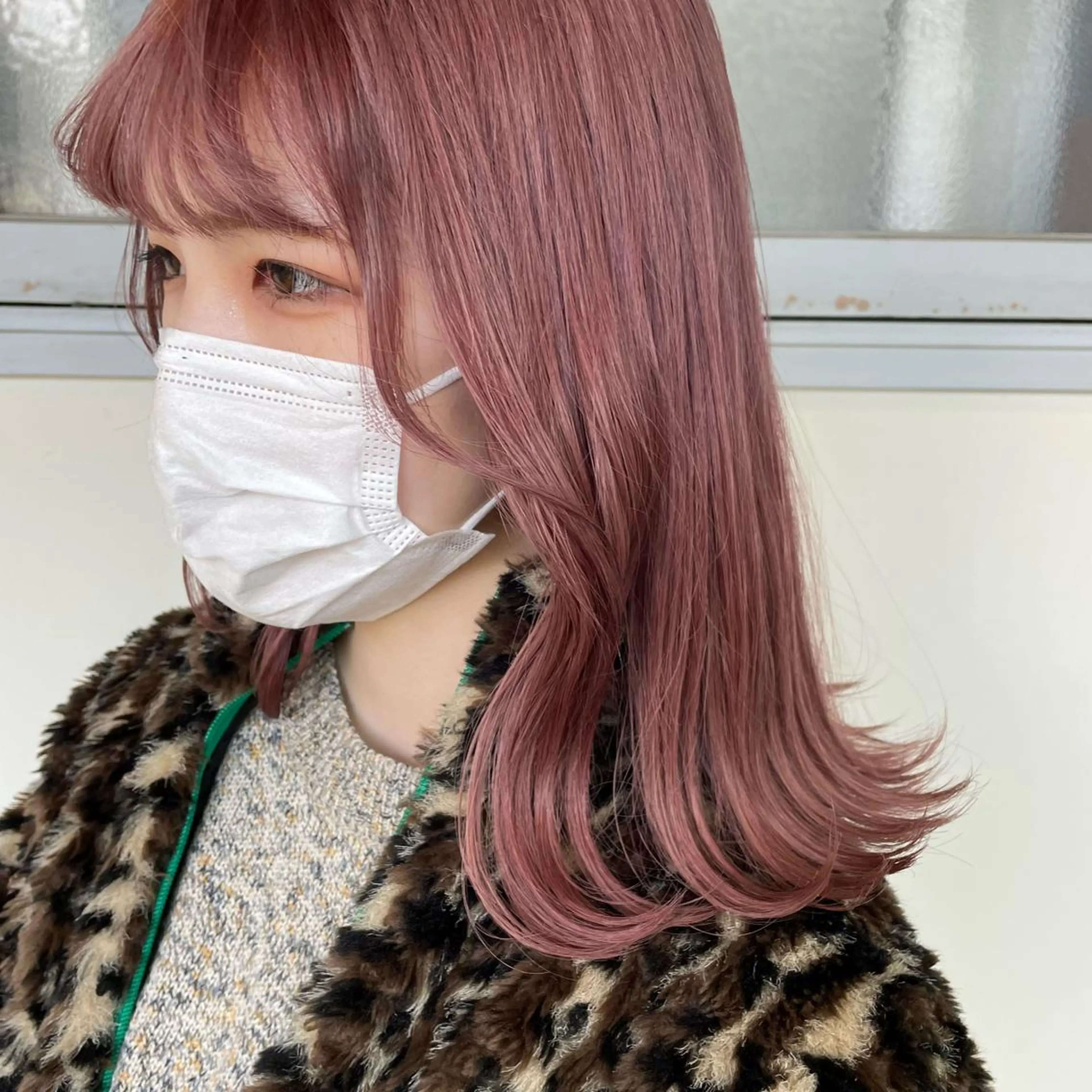 ミディアム カラー ヘアアレンジ カット ヘアカラー トリートメント maoブリーチ無し 似合わせカラーのヘアスタイル