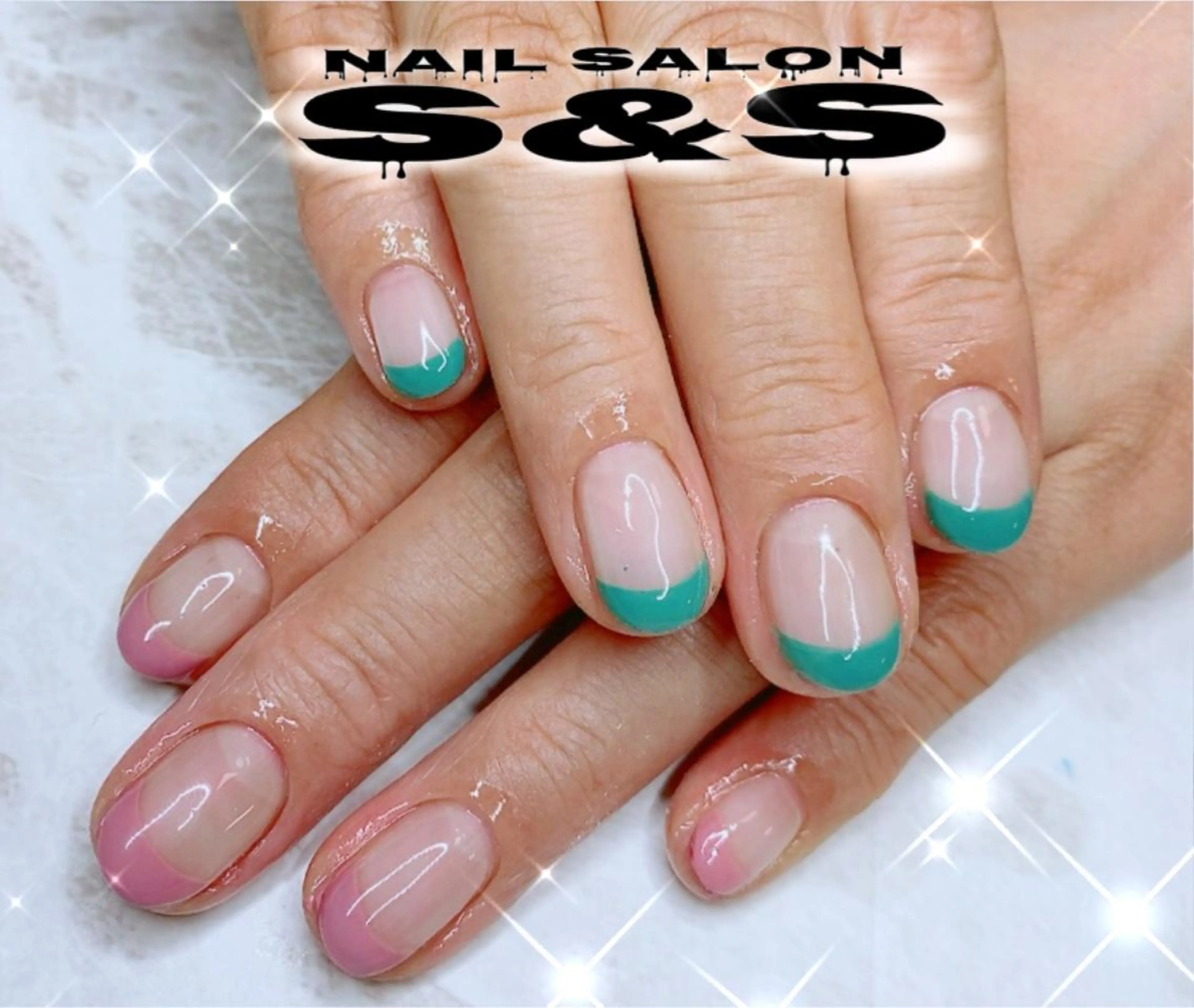 ネイル 長さ出し メンズネイル 持ち込み スカルプネイル S&S 村田小百合のネイルデザイン