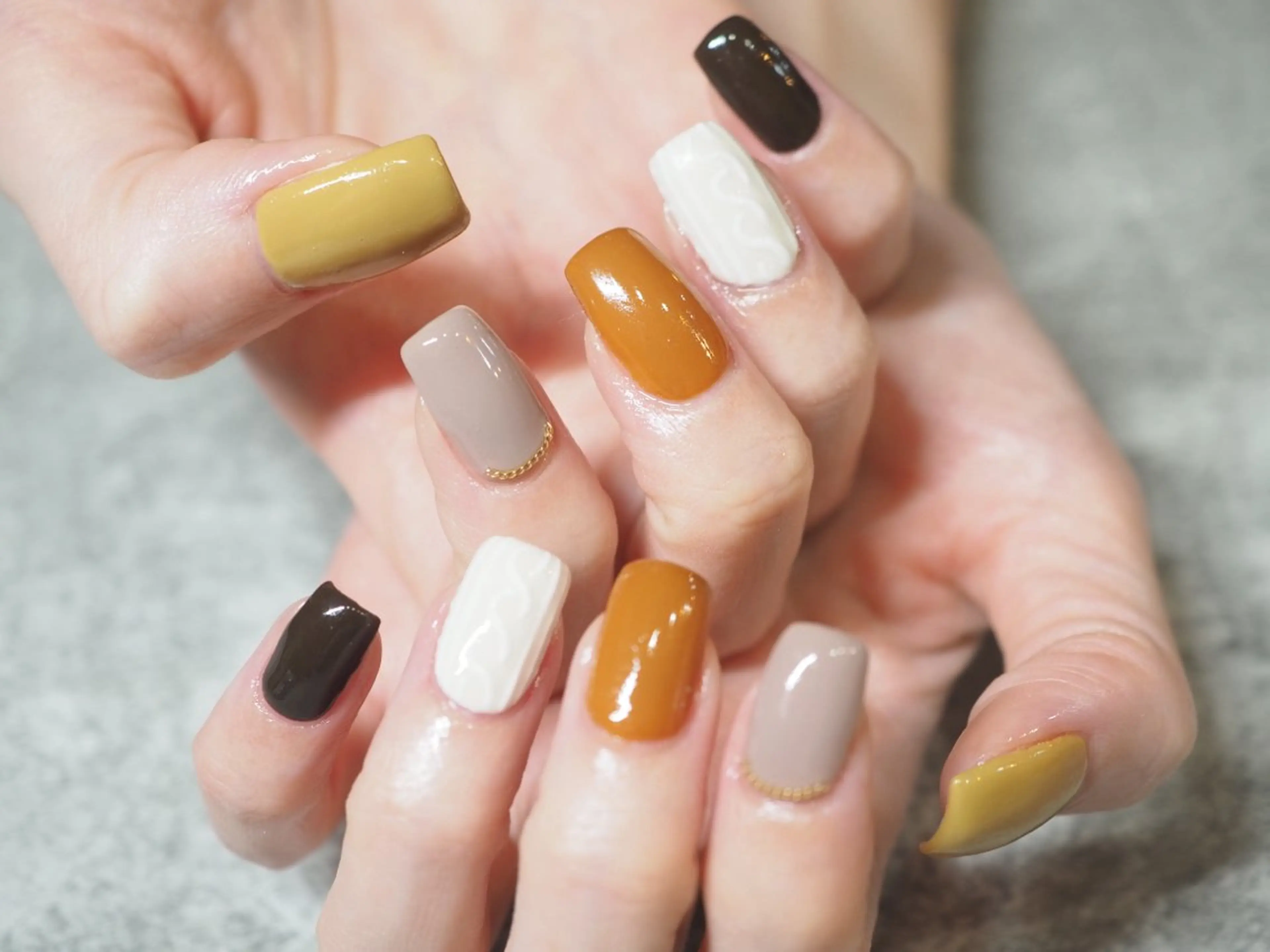 ネイル glaNje shioriのネイルデザイン