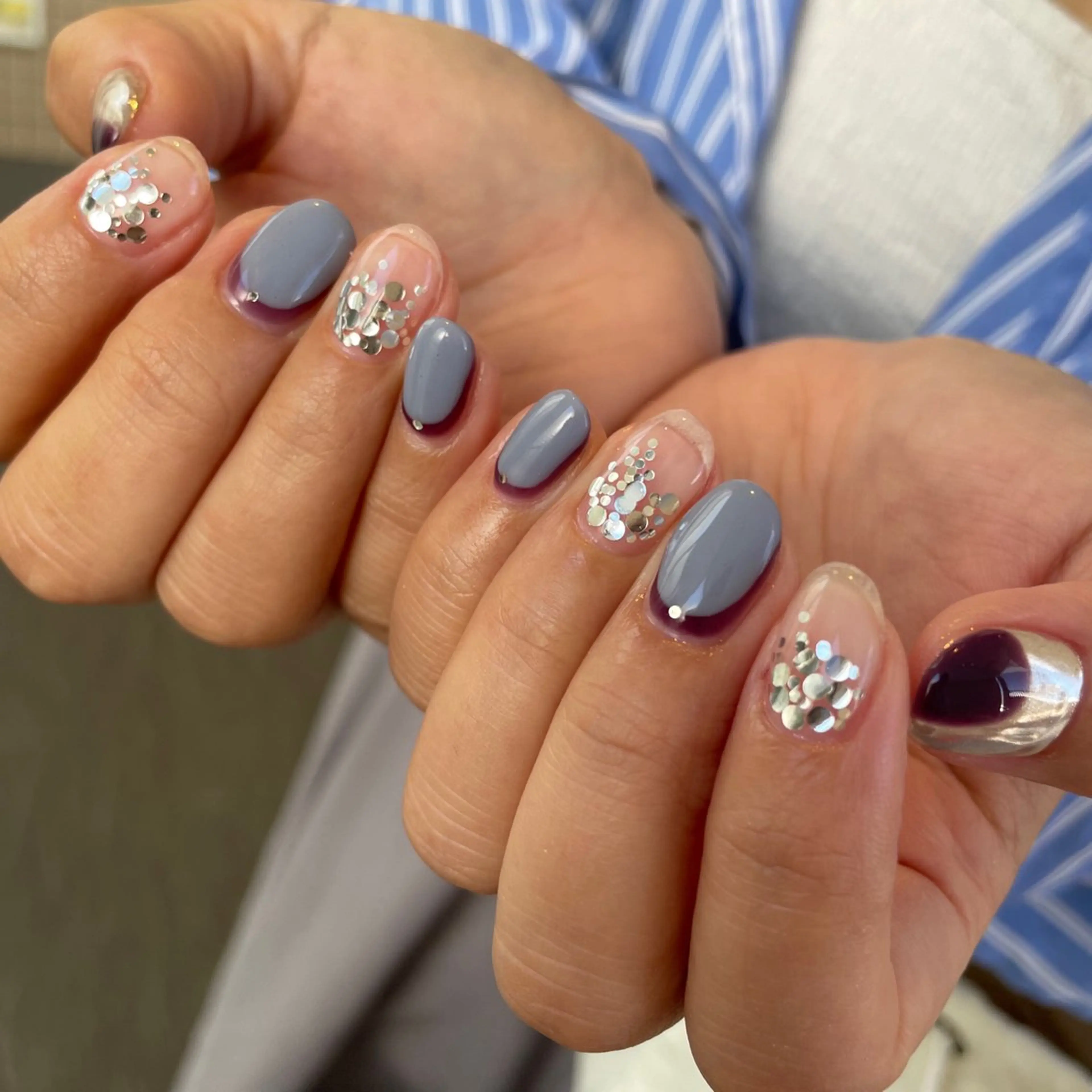 ネイル Yu_me  北堀江店所属・Yu_me 北堀江 chikaのネイルデザイン