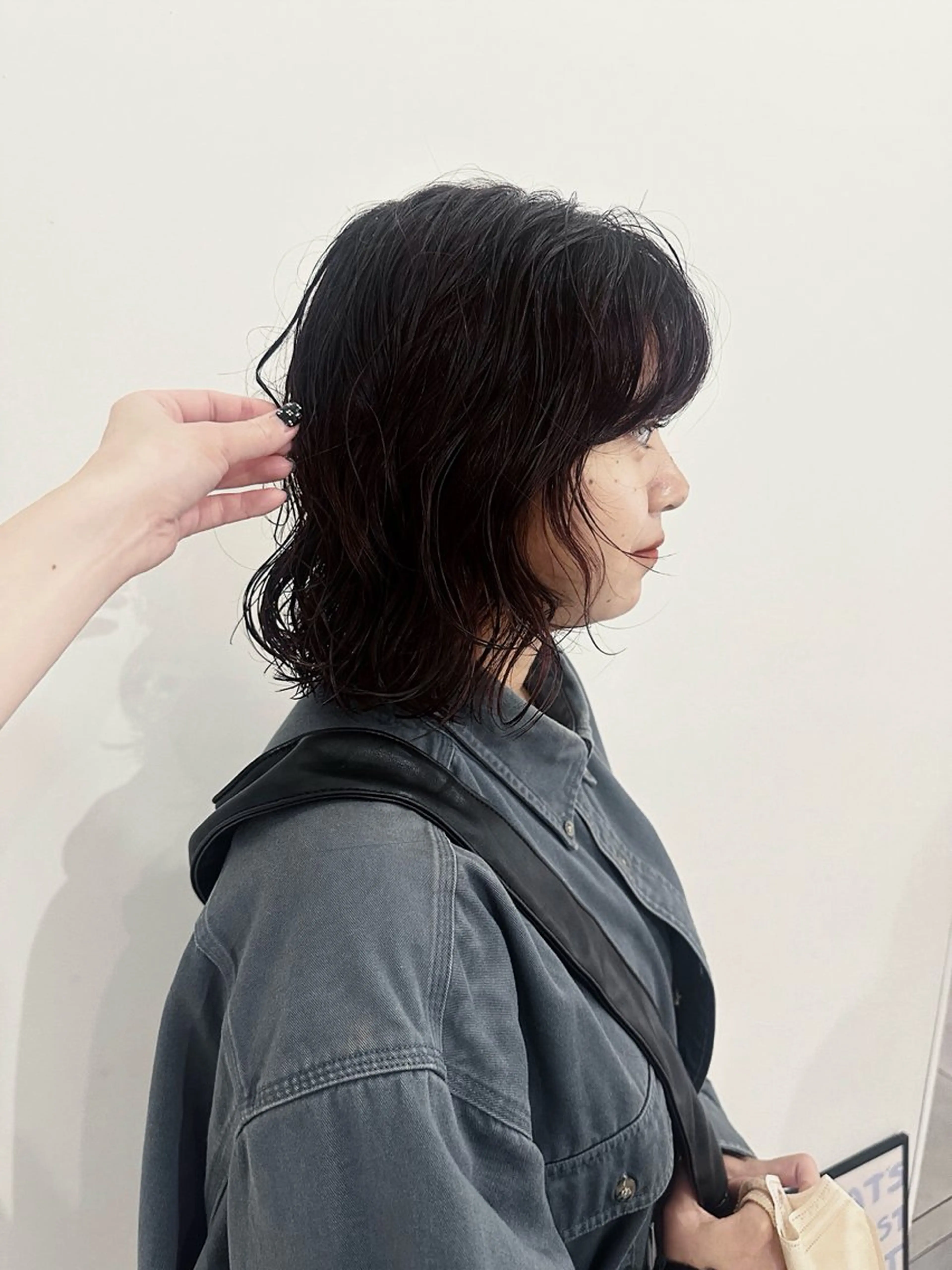 ショート パーマ ボブ hase ／tsunaguのヘアスタイル