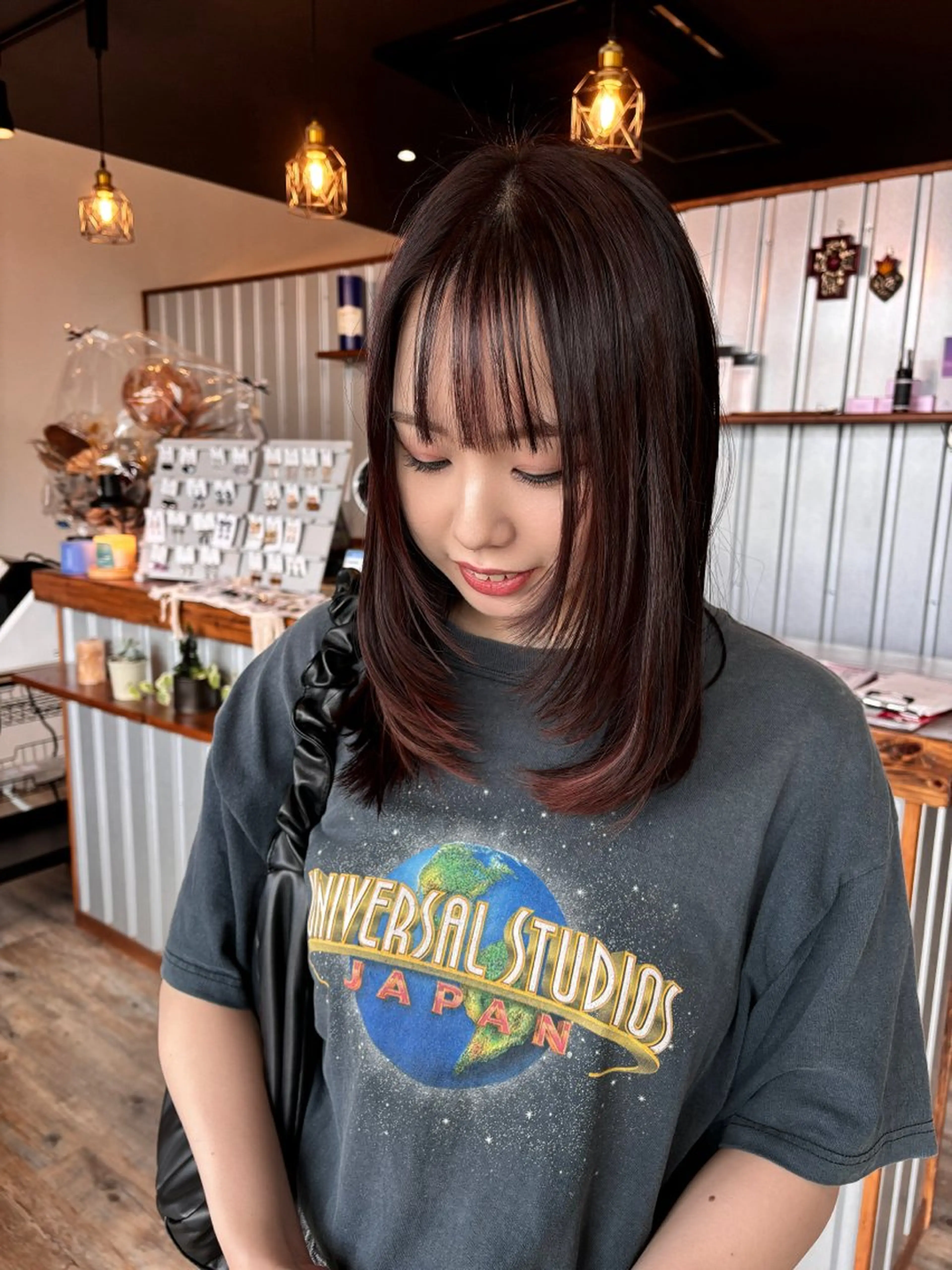 セミロング カラー G.O.A.T hair所属・Karen ✂︎GOAThairのヘアスタイル