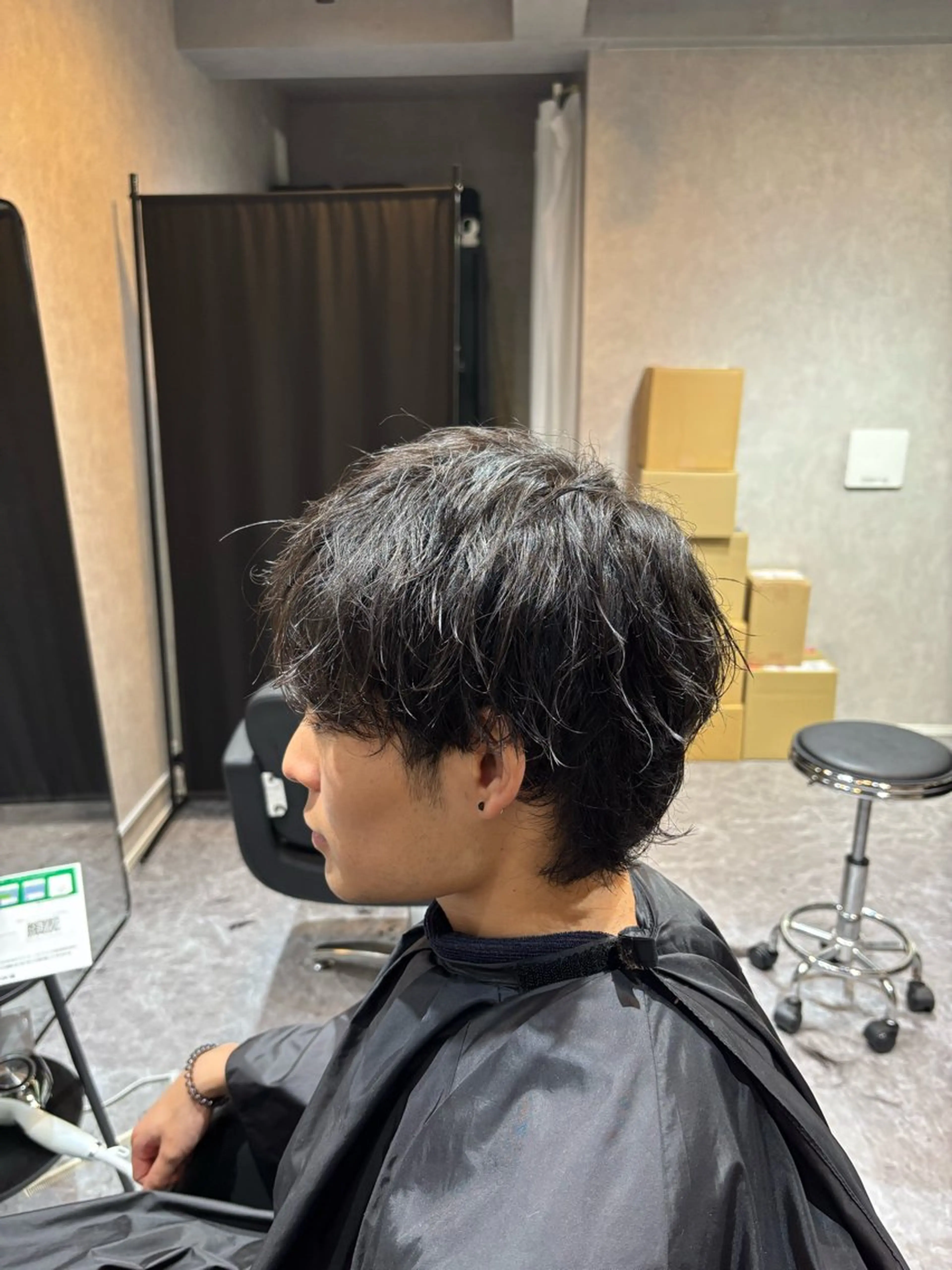 メンズ SALOWIN所属・美髪矯正/中華ウルフ 24h/高橋朋生のヘアスタイル