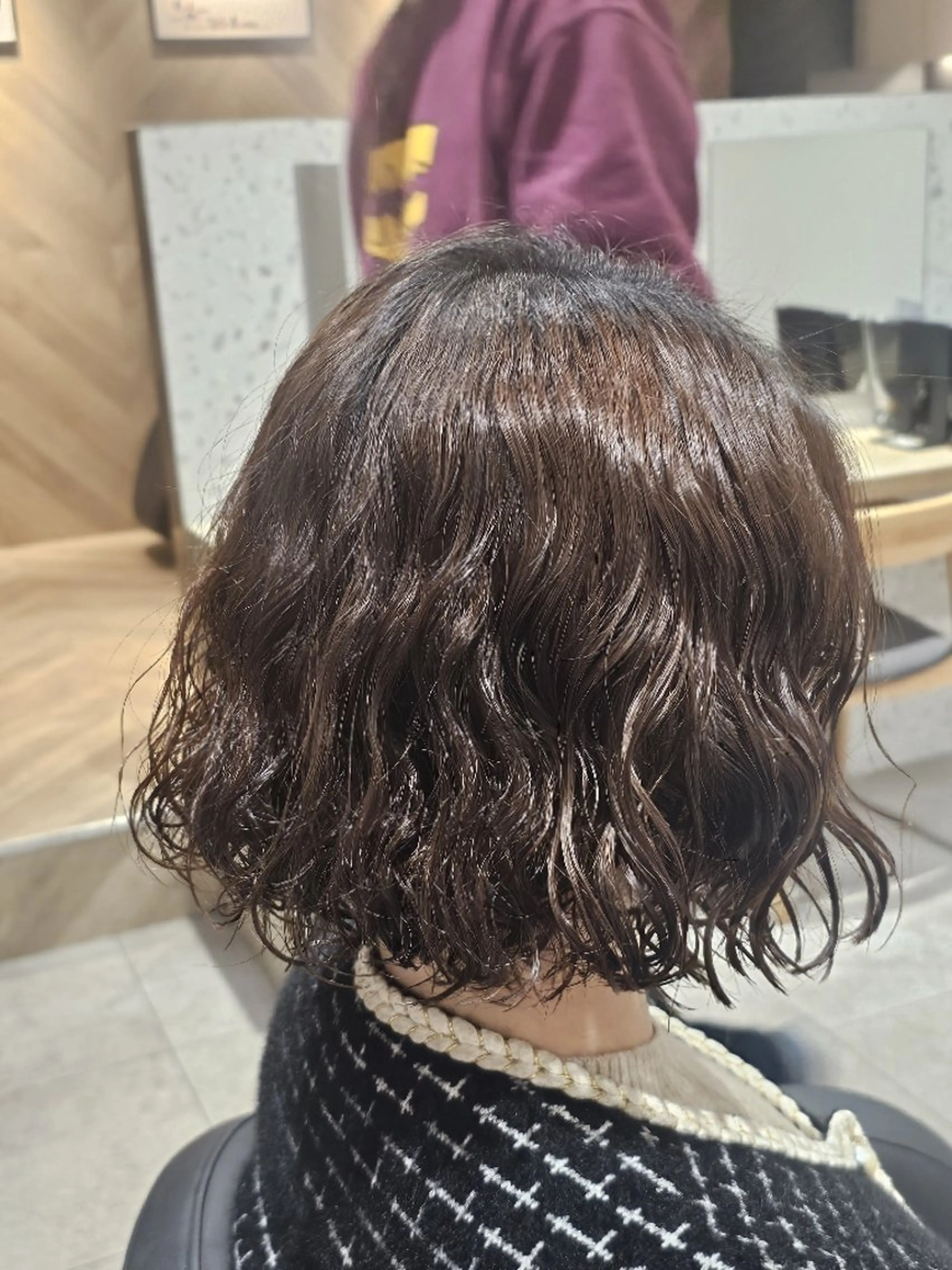 ショート パーマ 🍀☘️阿部 誉叶☘️🍀のヘアスタイル