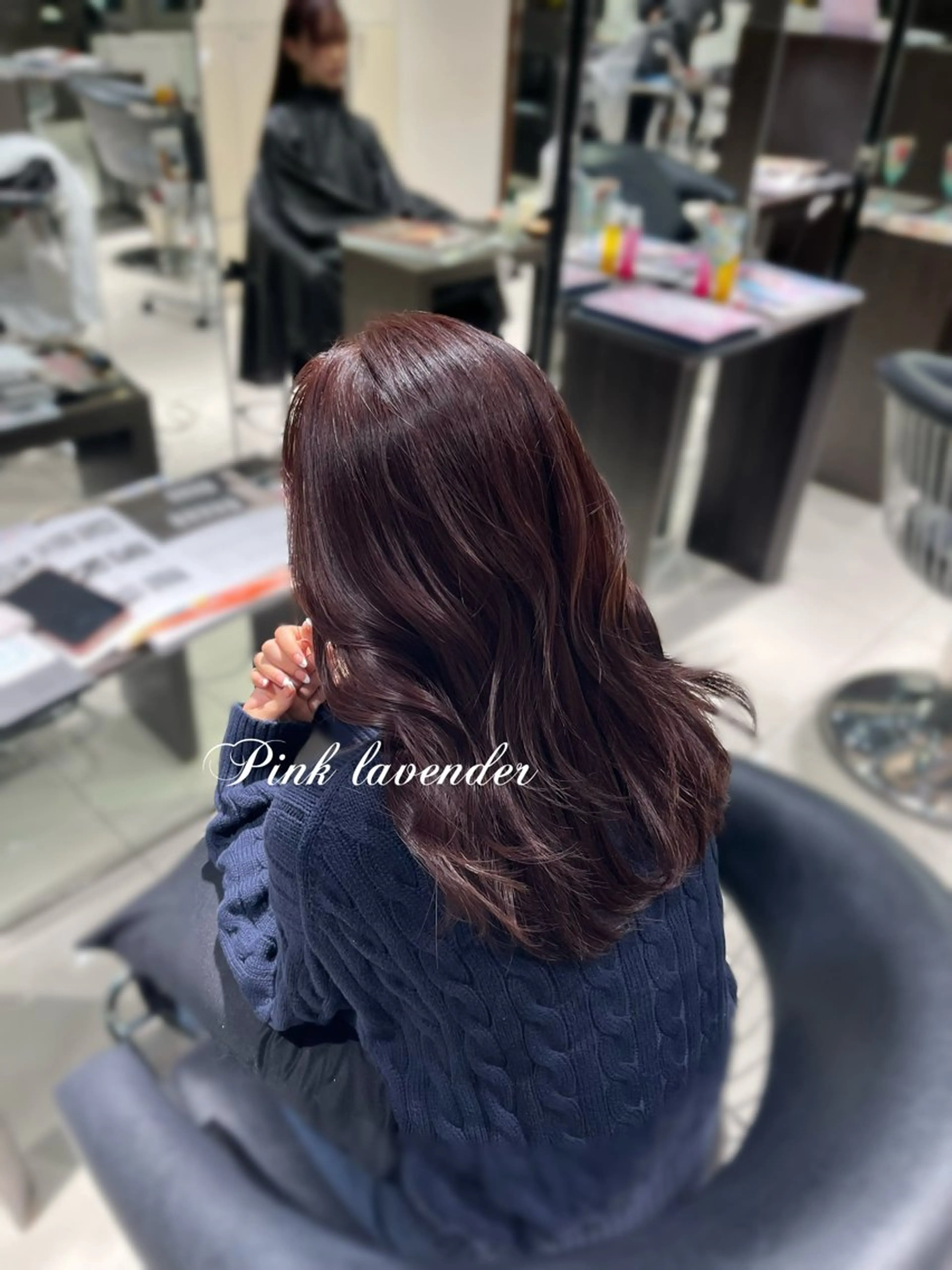 ロング ヘアカラー レイヤー×艶髪🤎. 𝜗𝜚hitomiのヘアスタイル