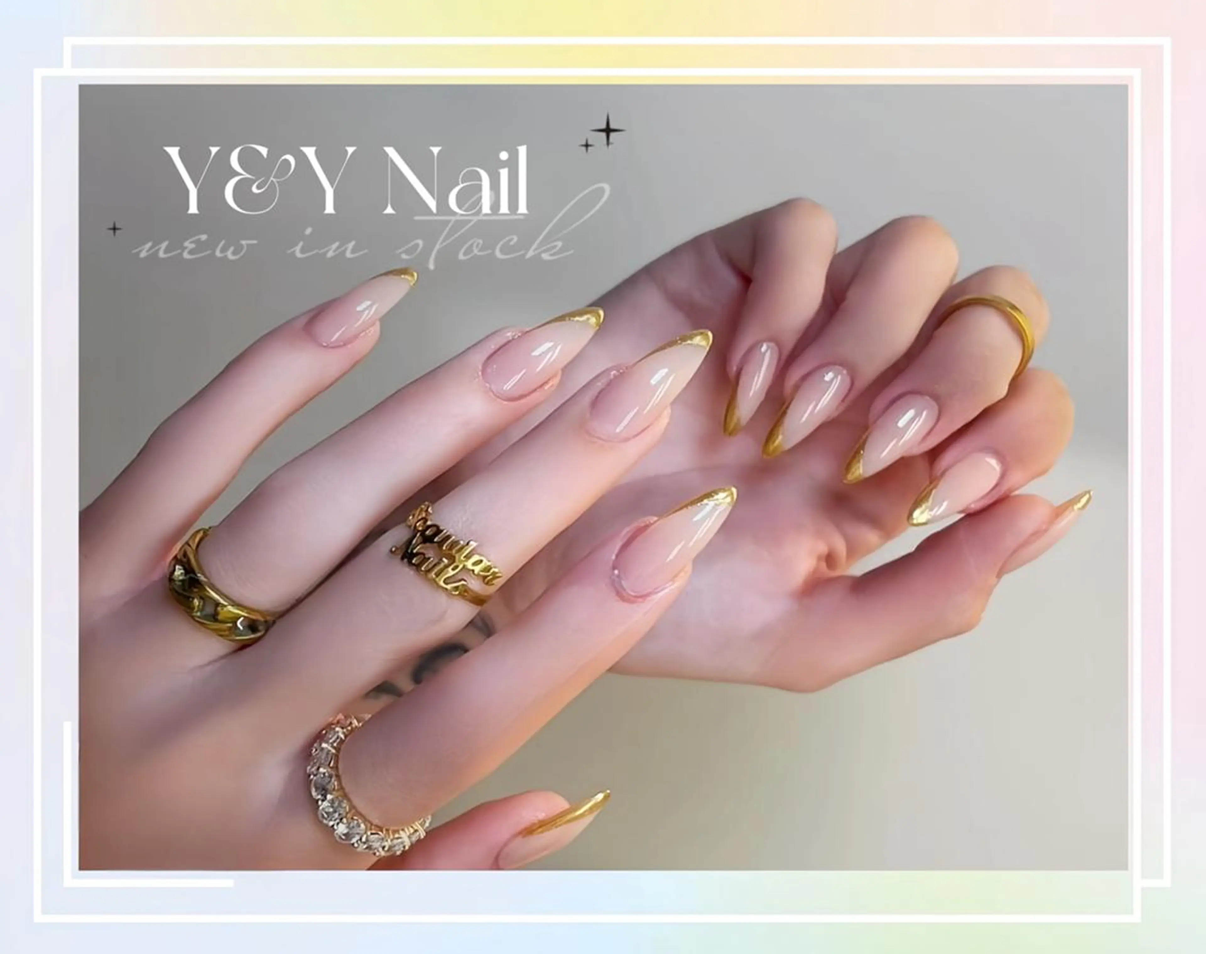 ロング ハンドネイル Y&Y Nail Salonのネイルデザイン