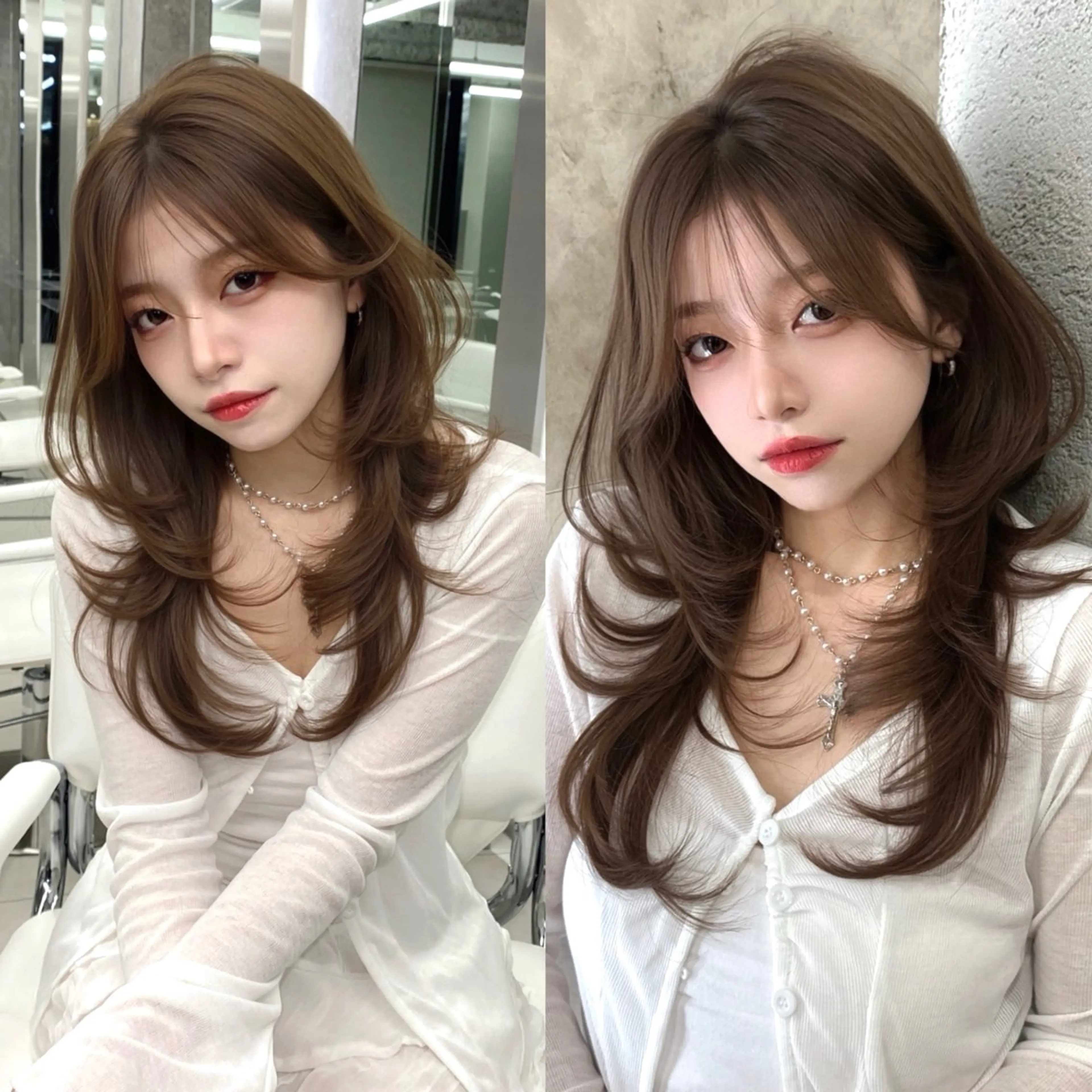 セミロング カラー カット ヘアカラー トリートメント kiti Sakae所属・栄美容師/kiti /ボブ/ケントのヘアスタイル