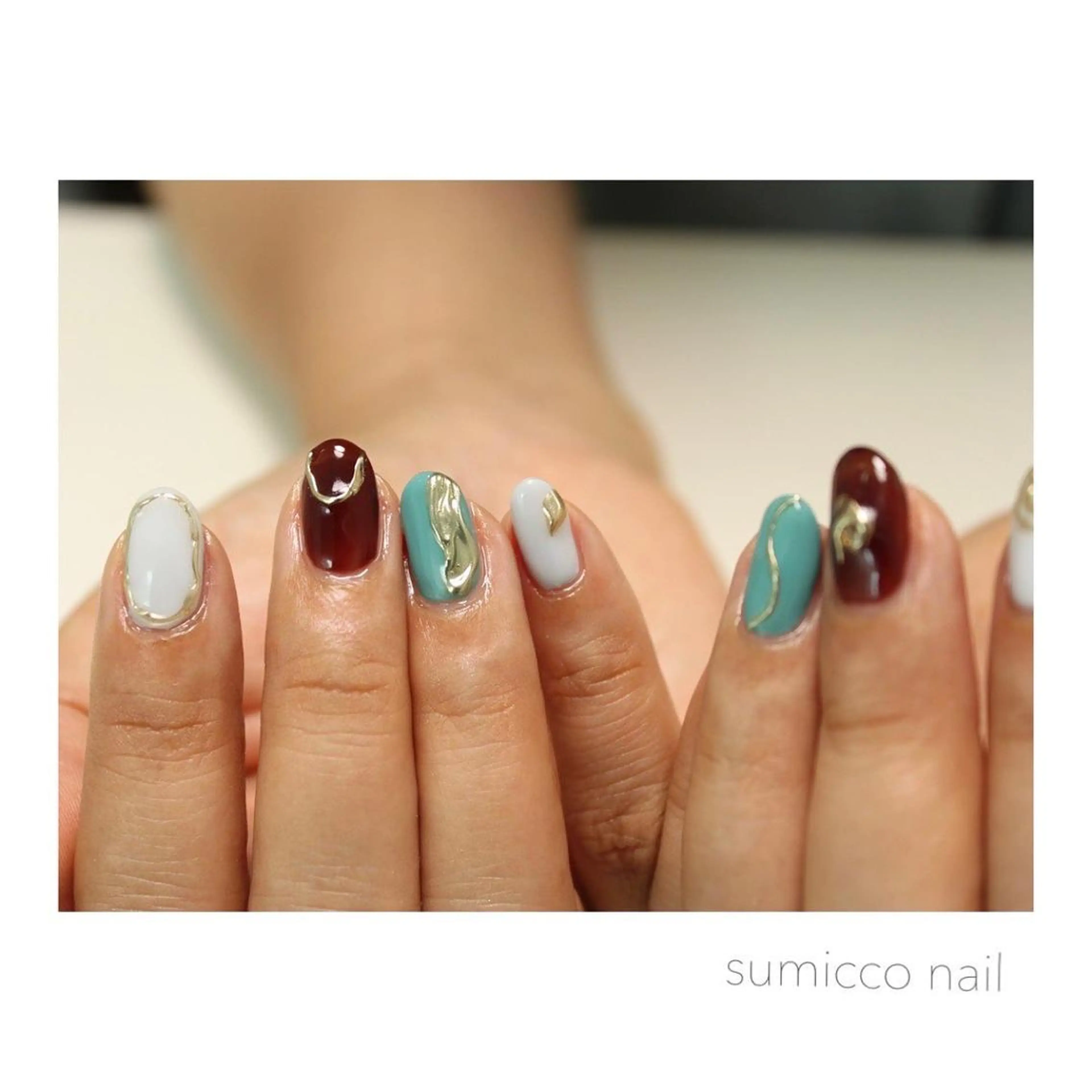 ネイル ハンドネイル ハンドケア sumicco nailのネイルデザイン